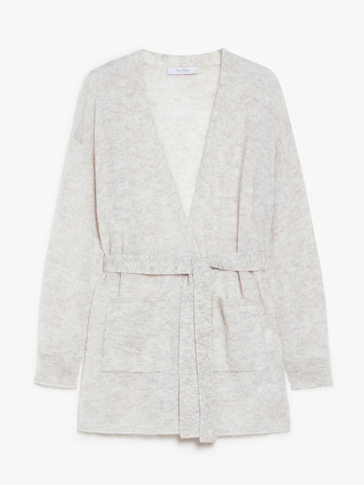 Mohair yarn cardigan