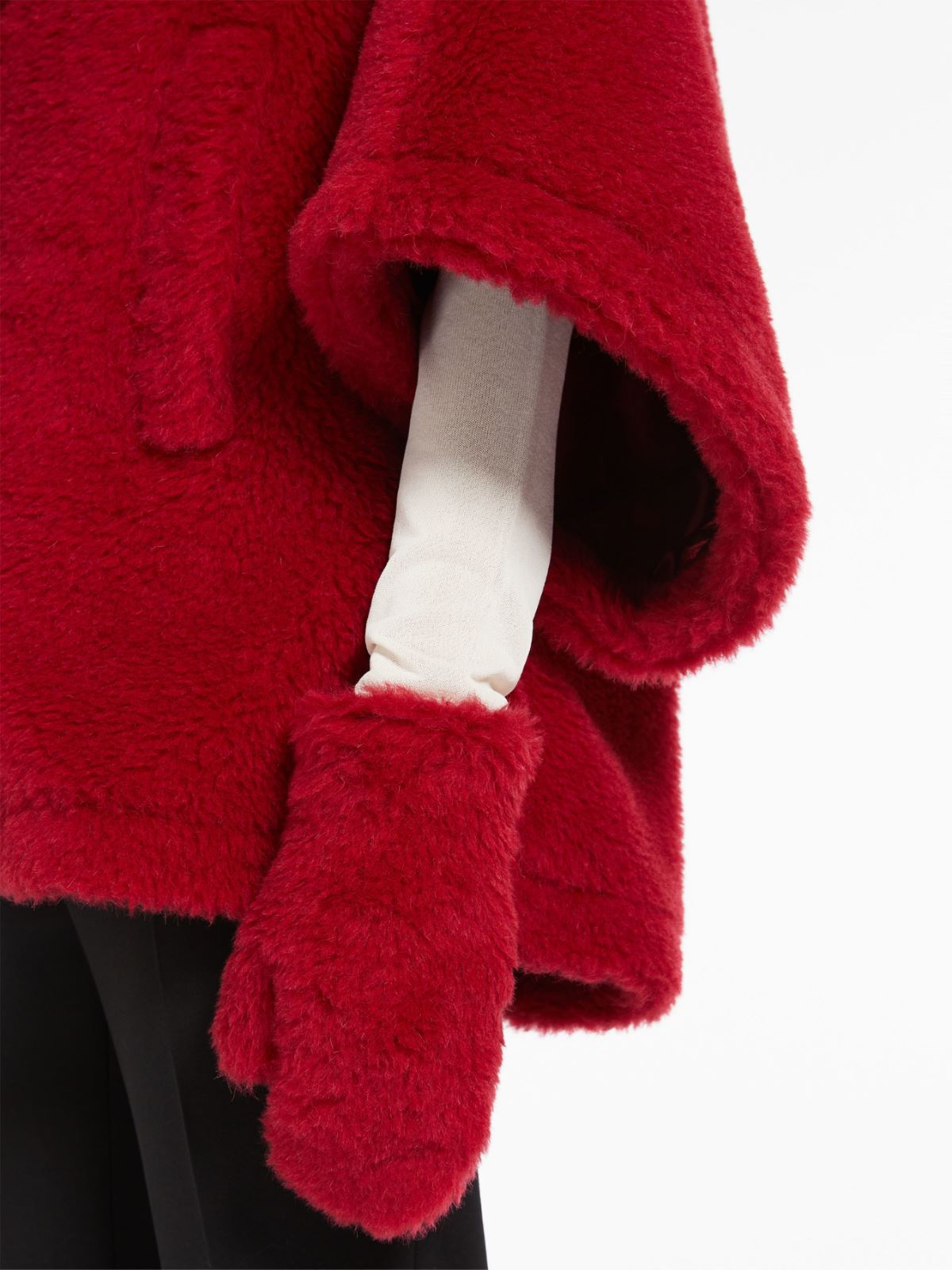 Mittens in Teddy fabric