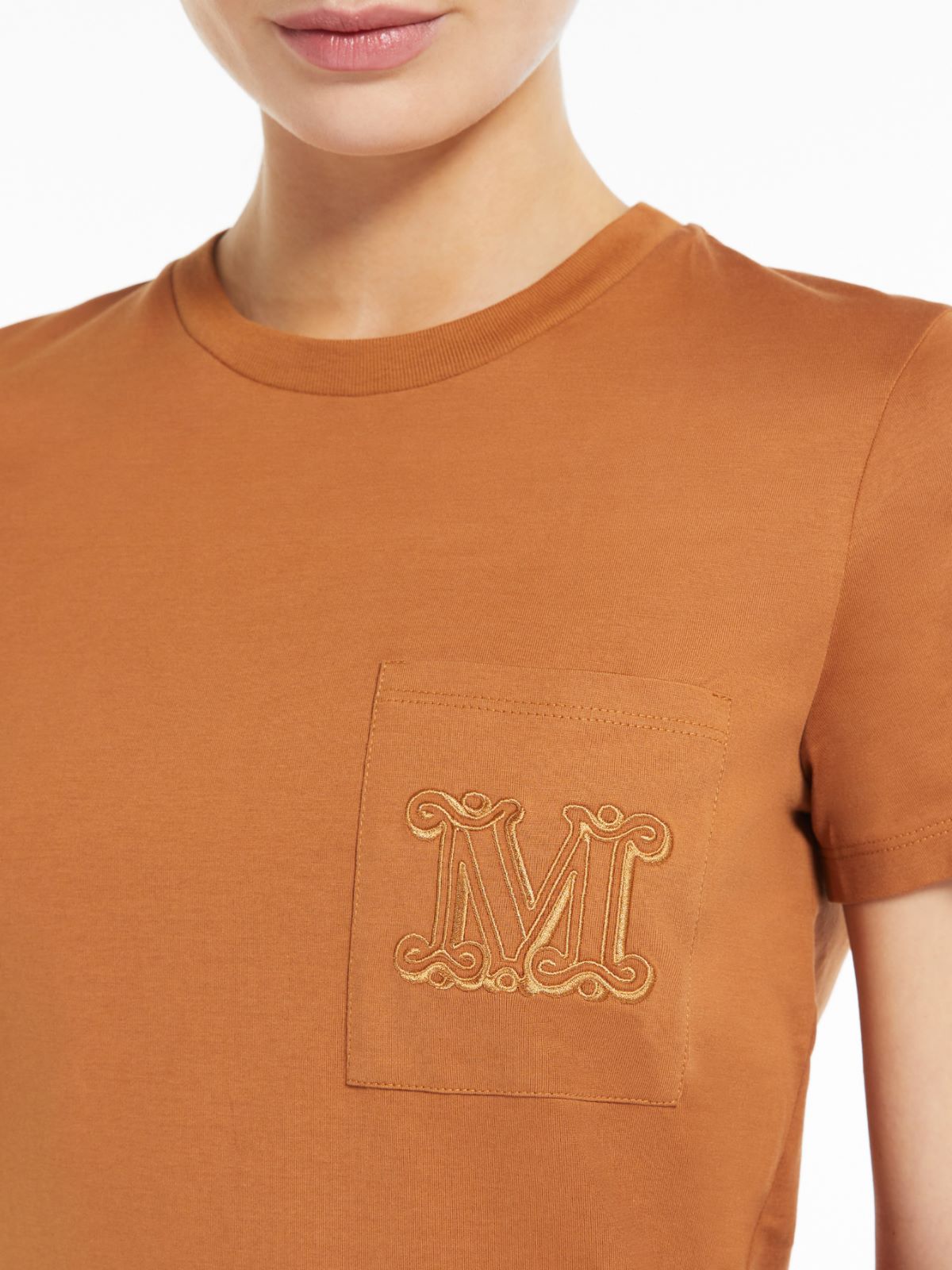 Cotton T-shirt with pocket