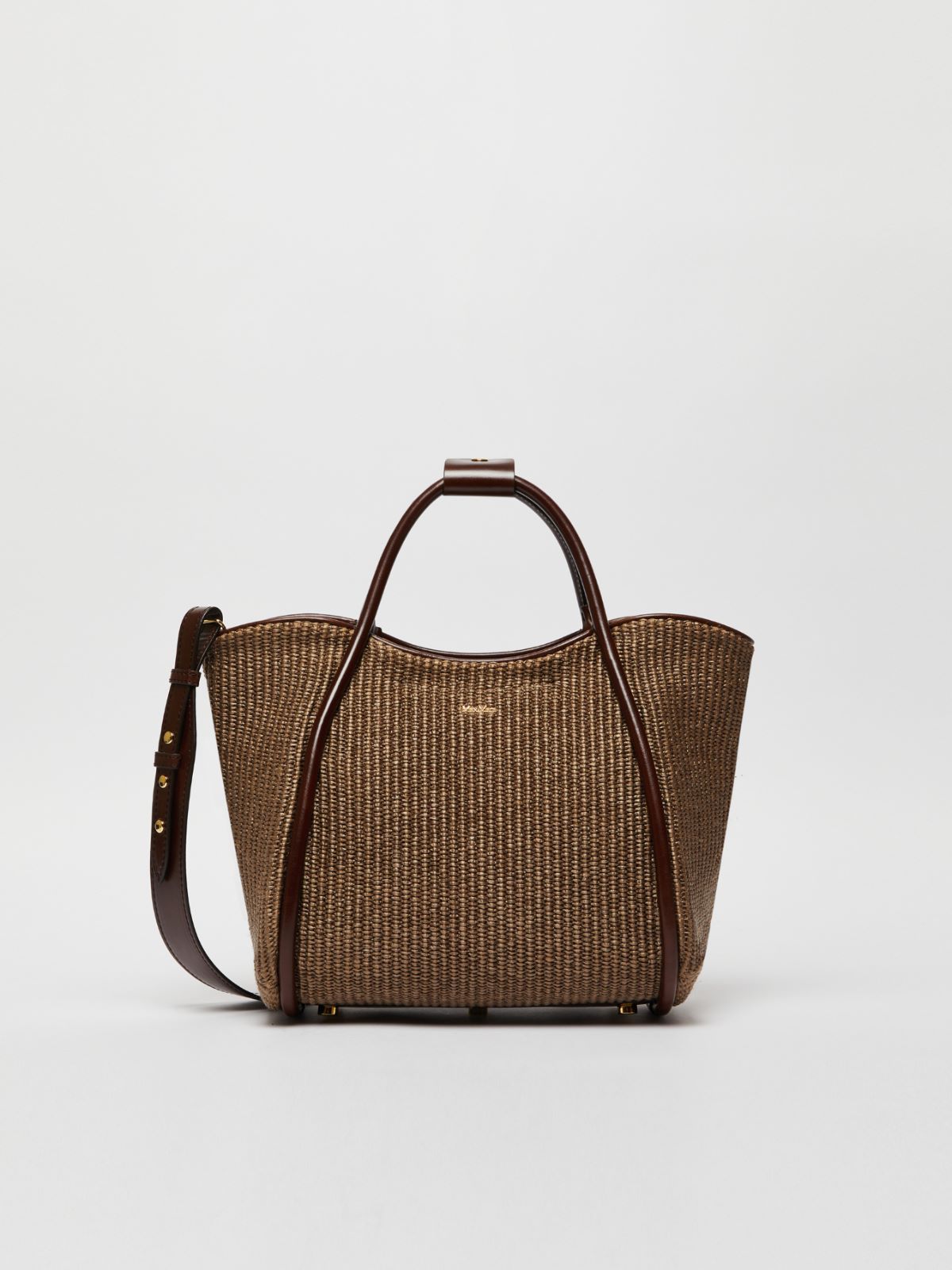 Small raffia Marine bag