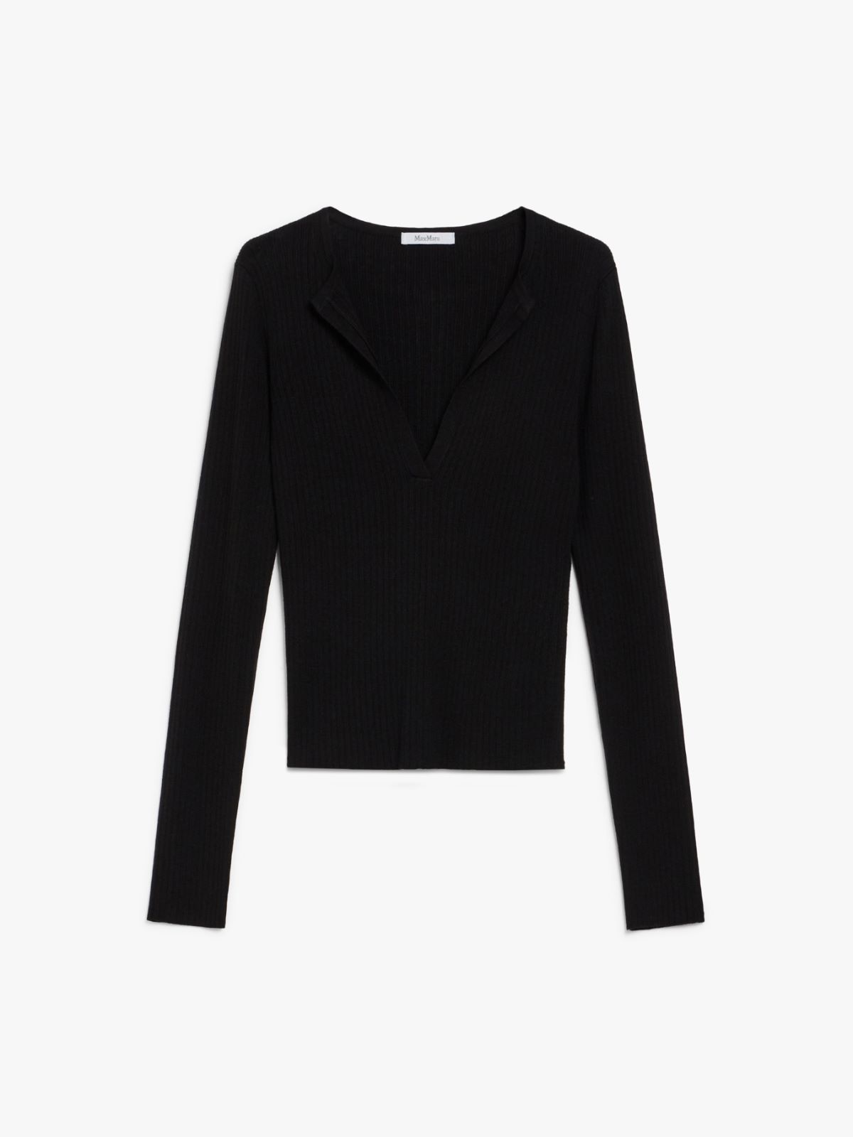 Cashmere and silk jumper