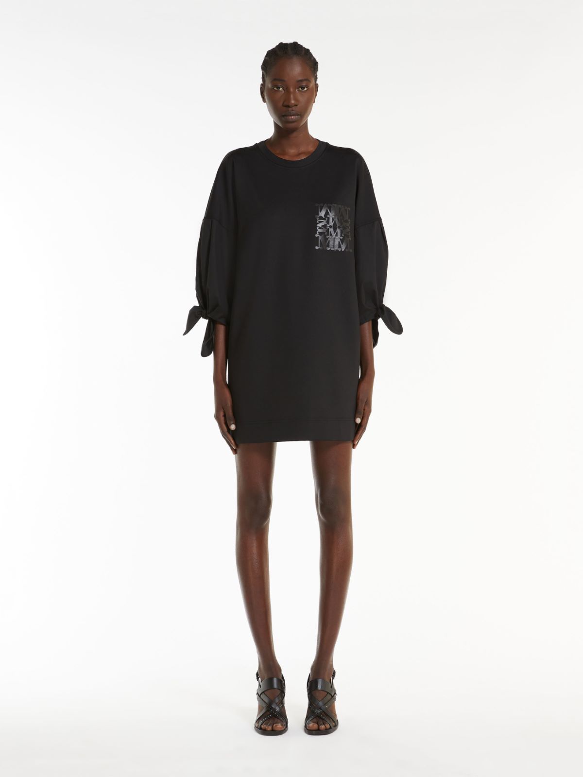 Poplin t-shirt dress