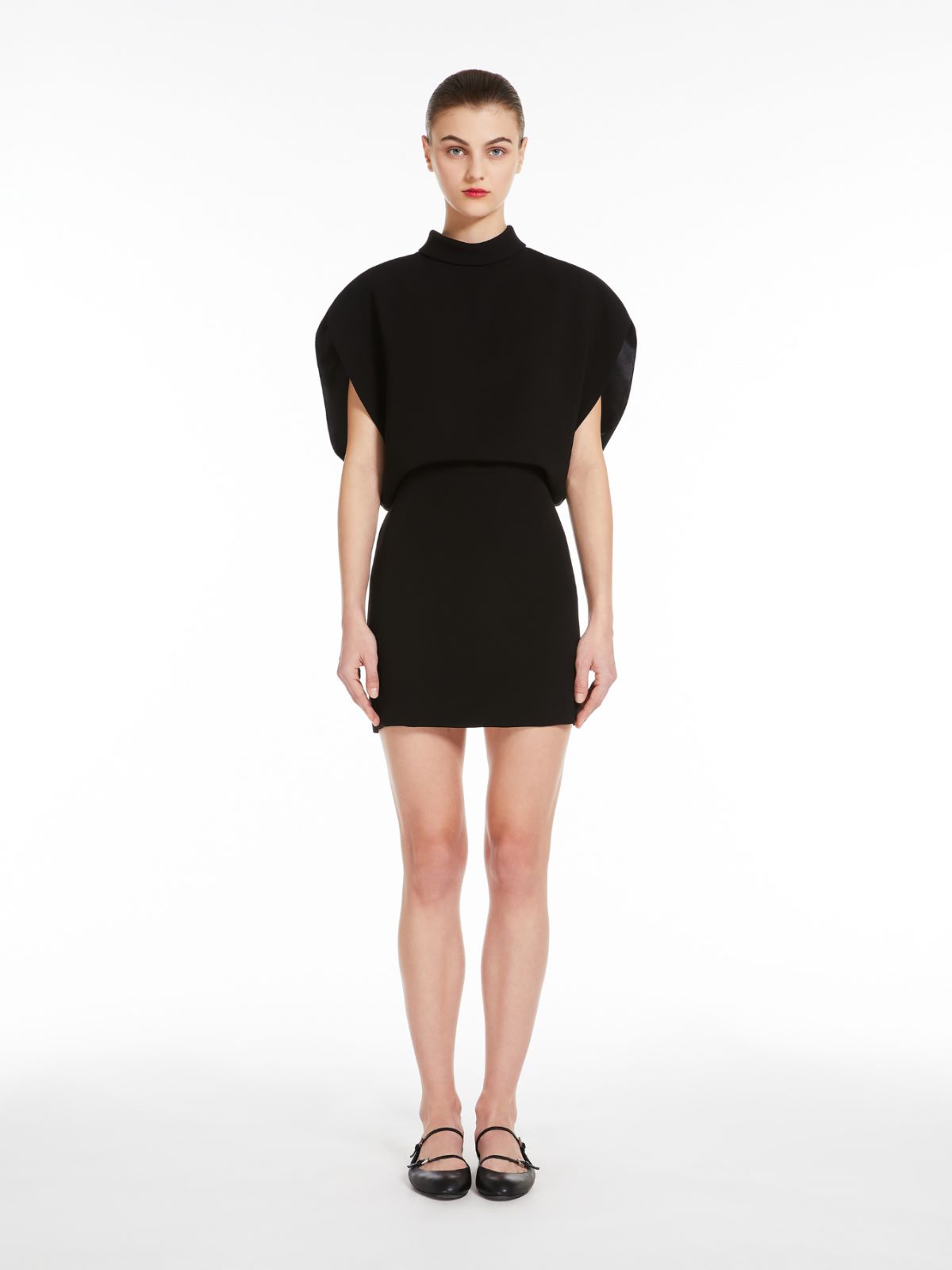Sheath dress in cady