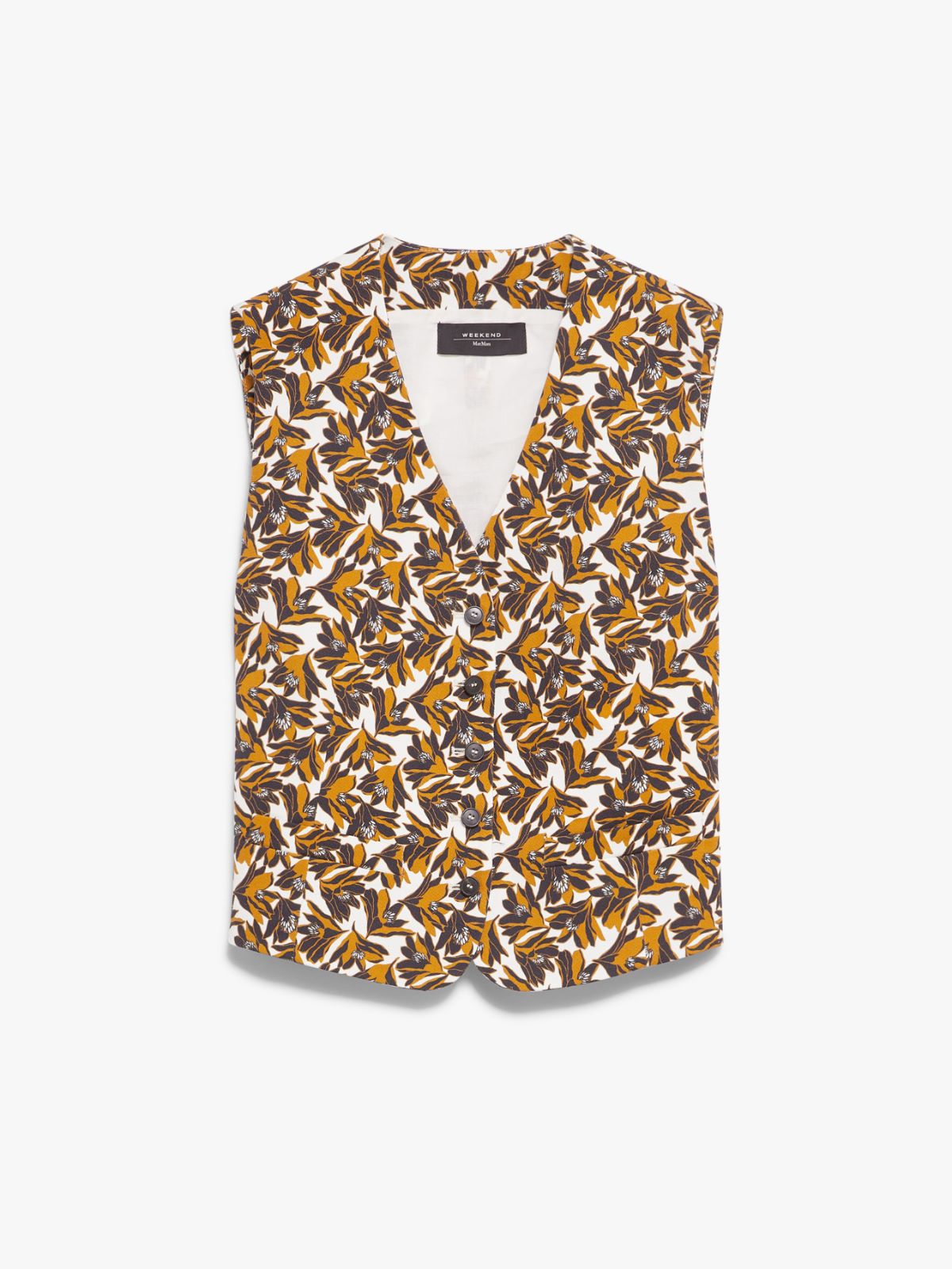 Stretch cotton drill gilet