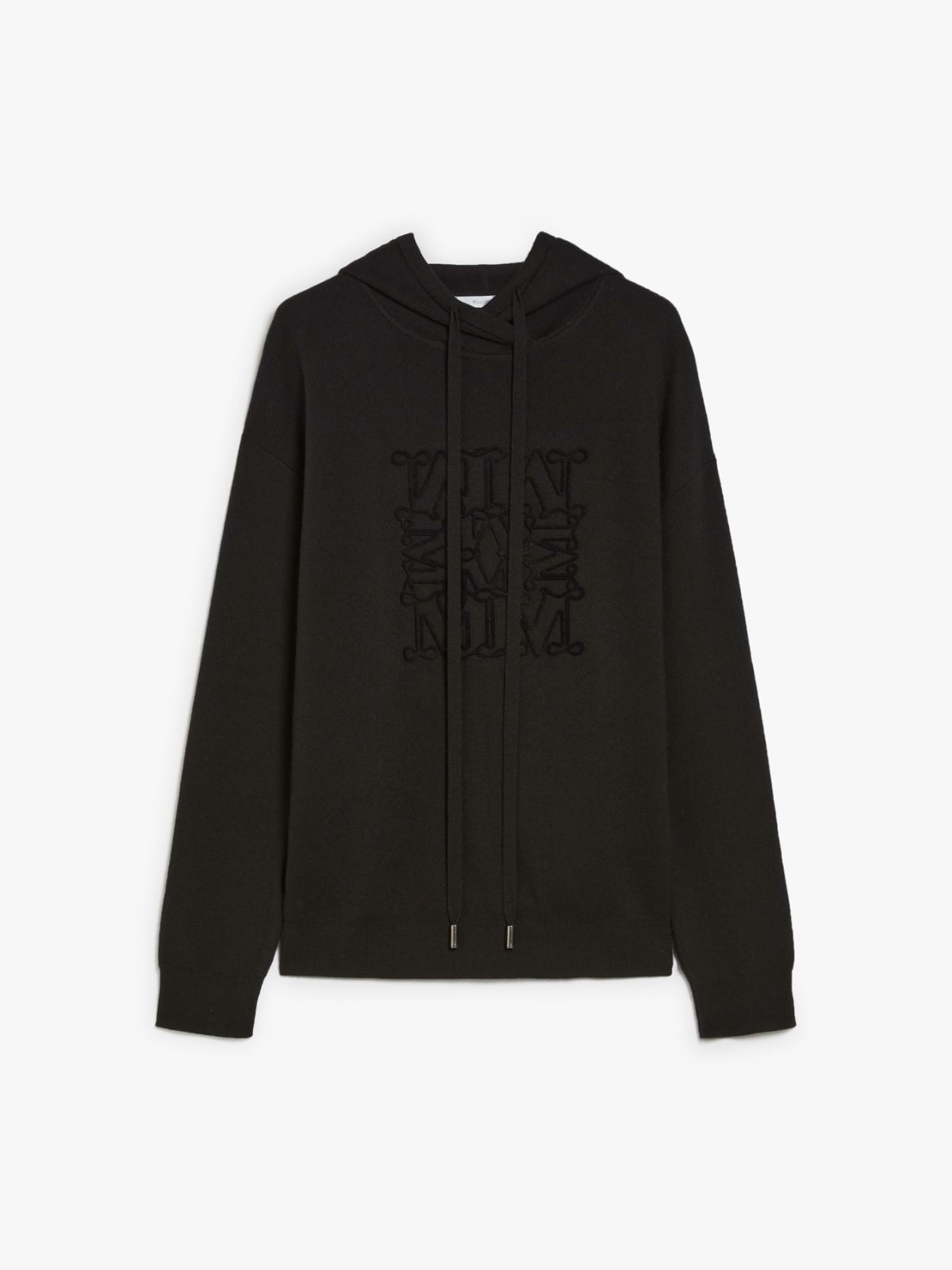 Hooded wool sweatshirt