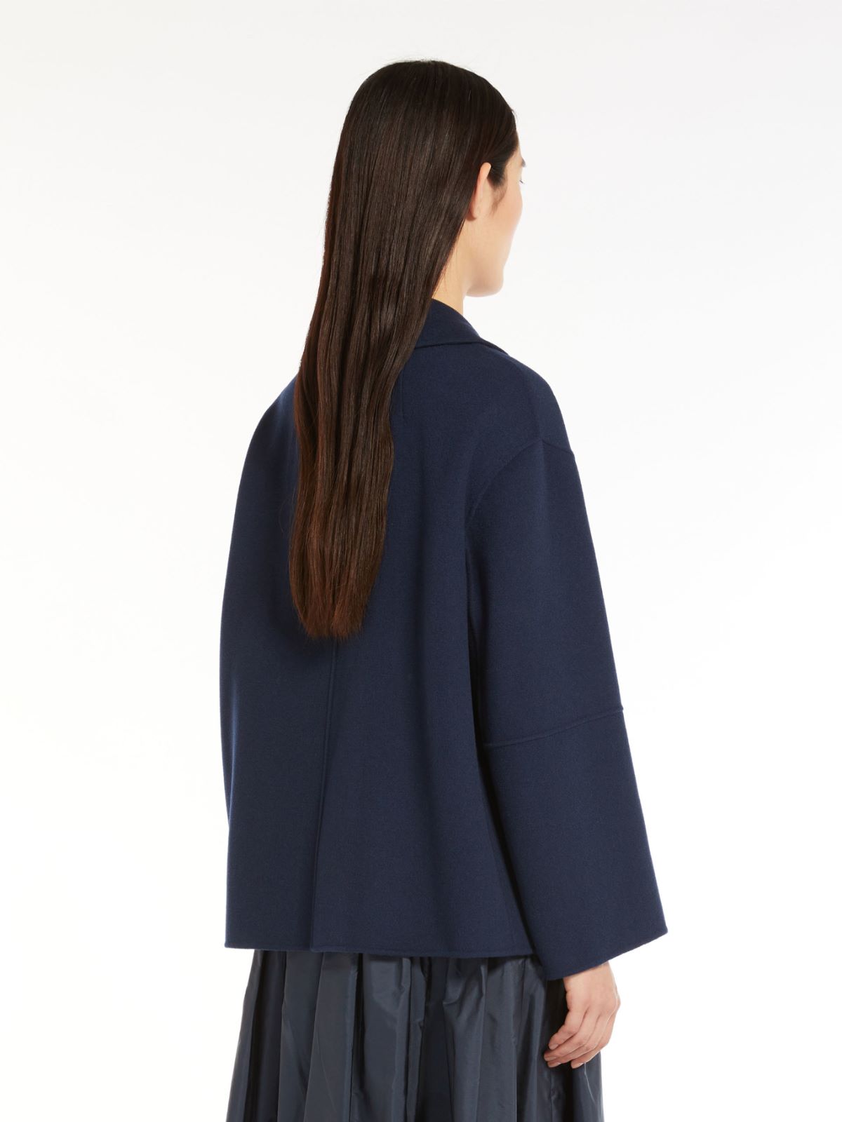 Double-breasted wool jacket