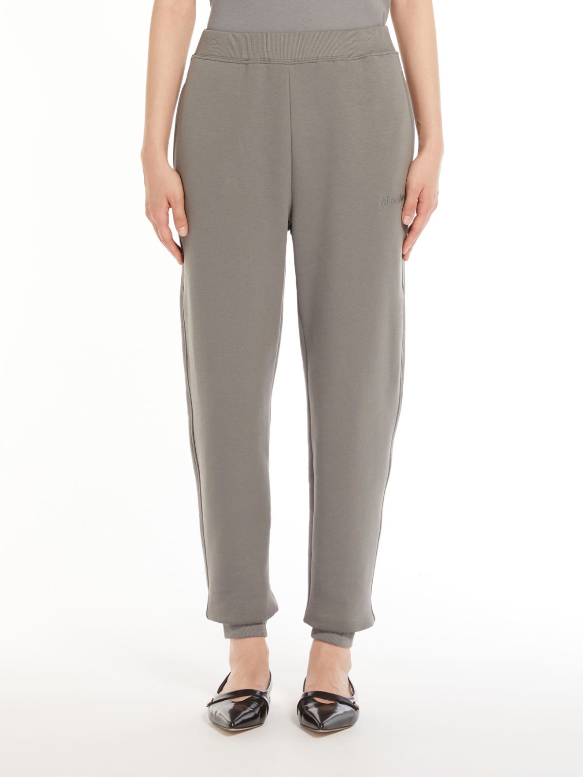 Cotton fleece trousers