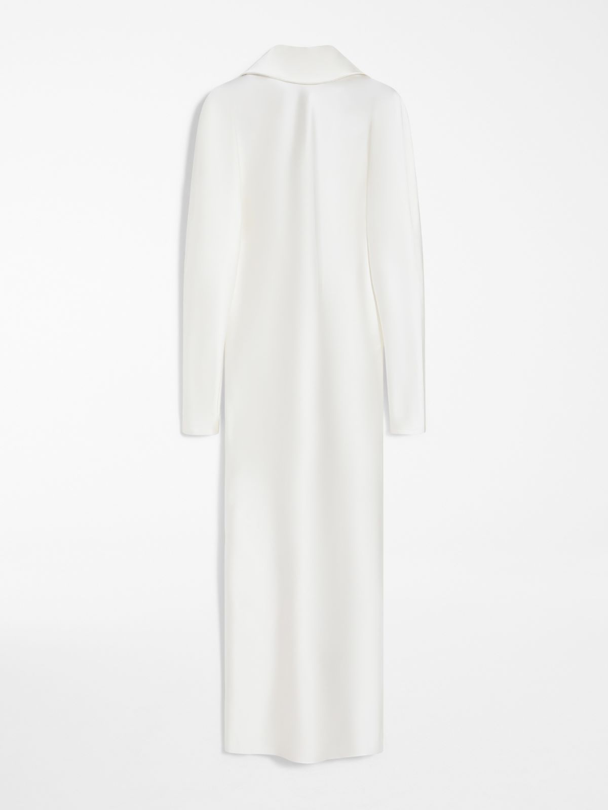 Compact satin kimono dress