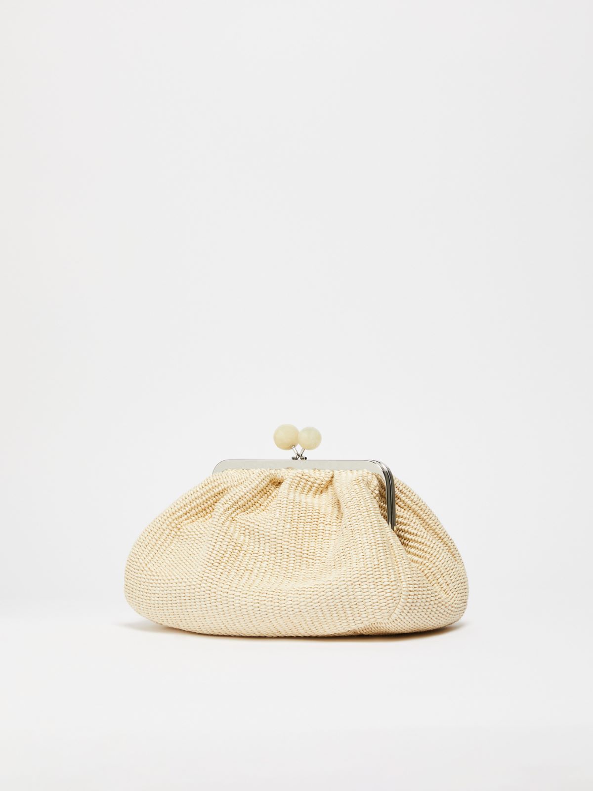 Medium raffia-look Pasticcino Bag