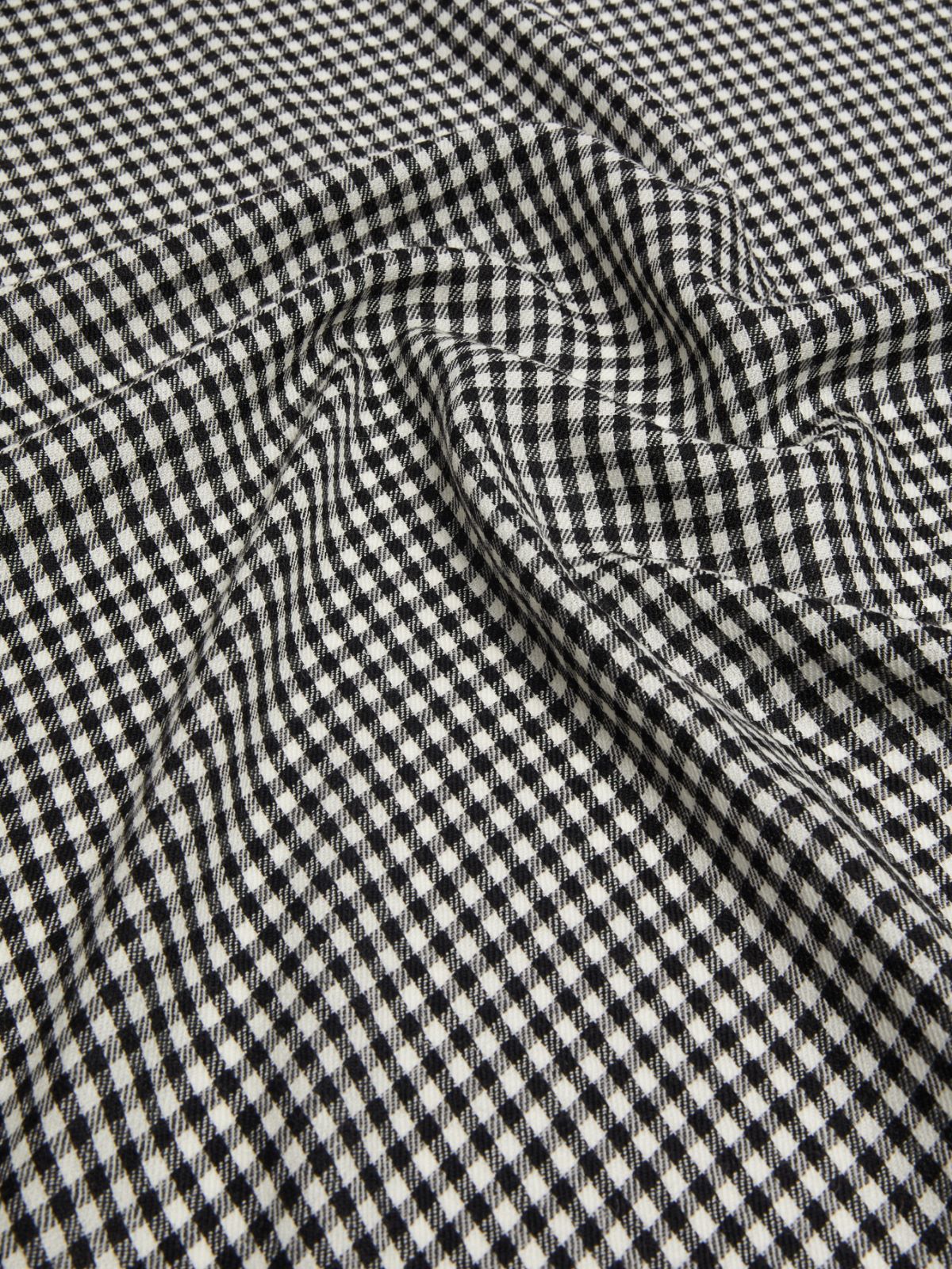Gingham cashmere stole