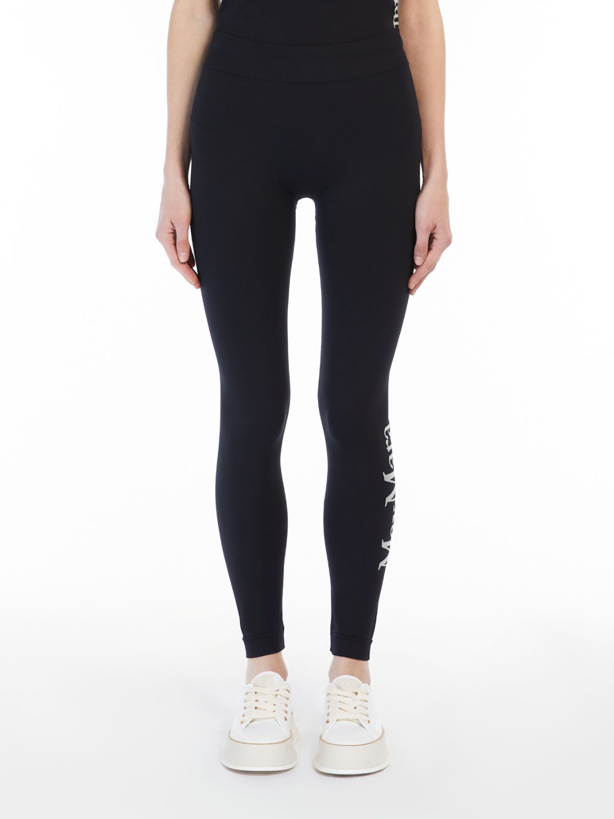 Technical logo leggings
