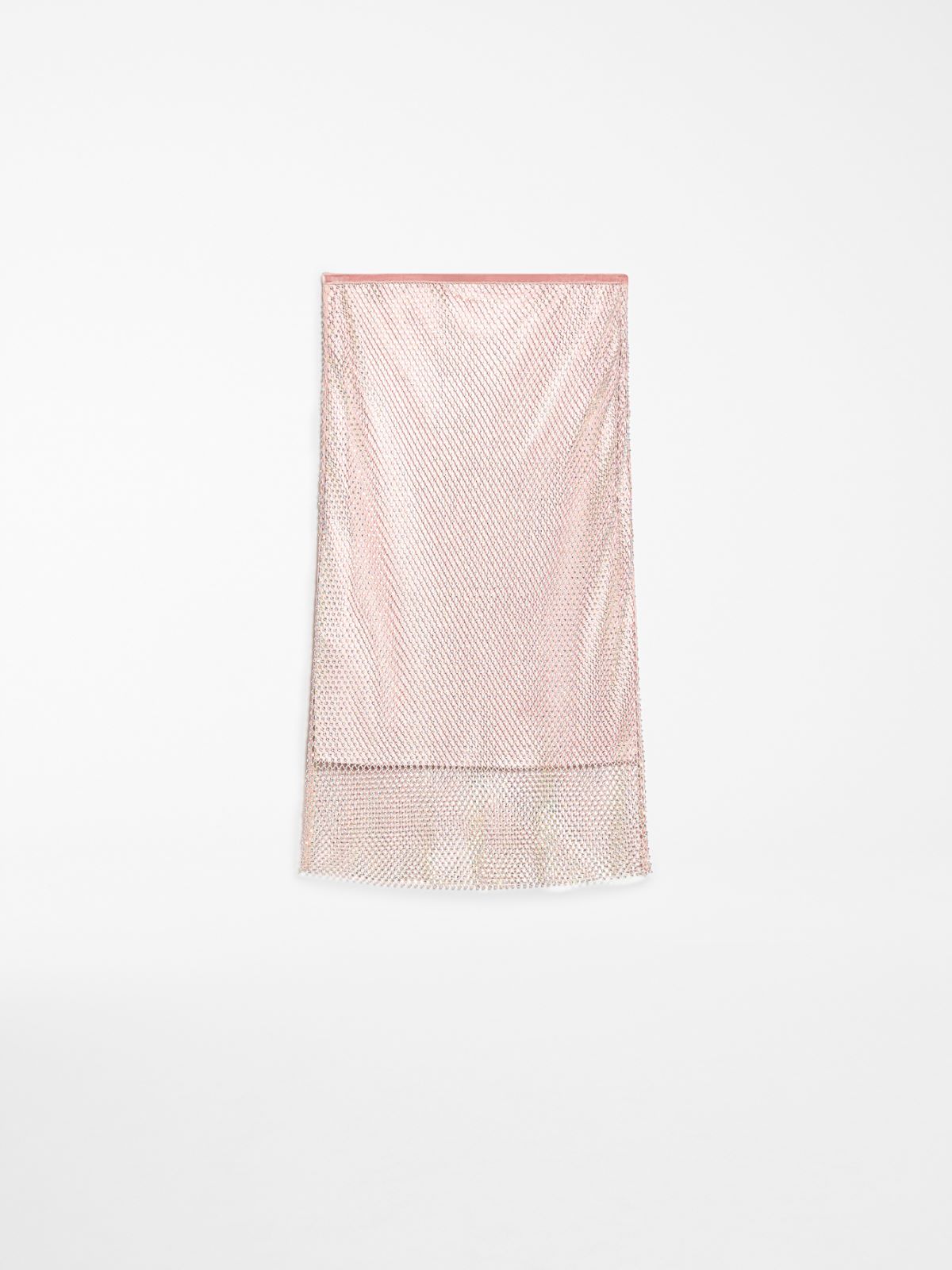 Rhinestone tulle skirt