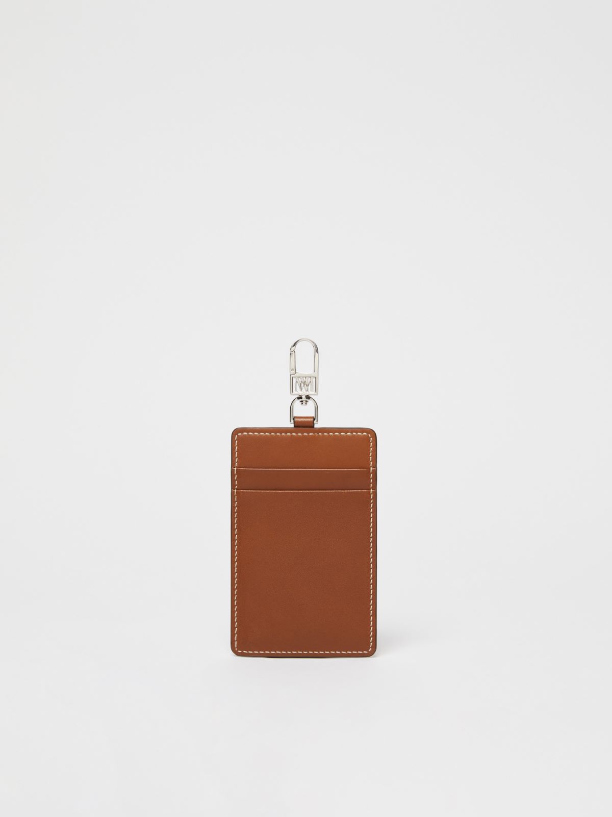 Leather badge holder