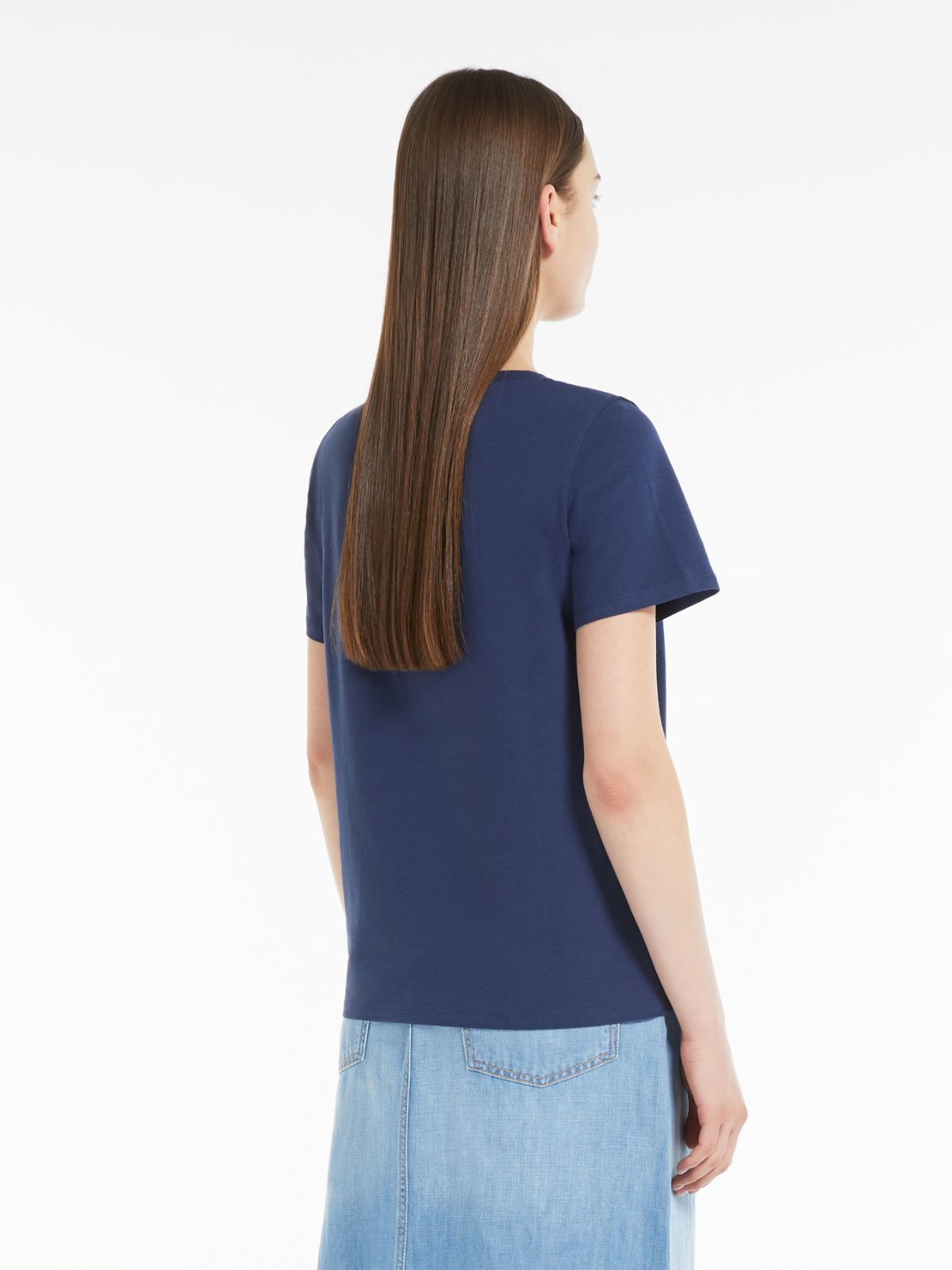 Organic cotton jersey T-shirt