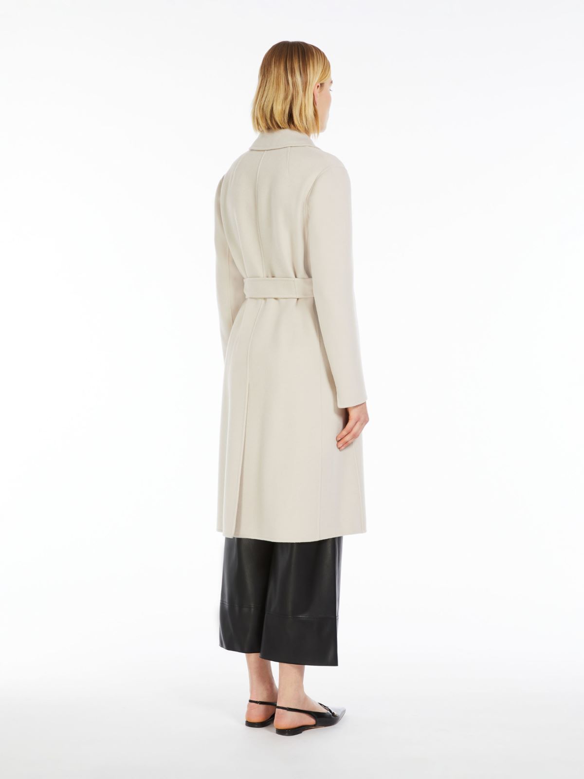 Wool robe coat