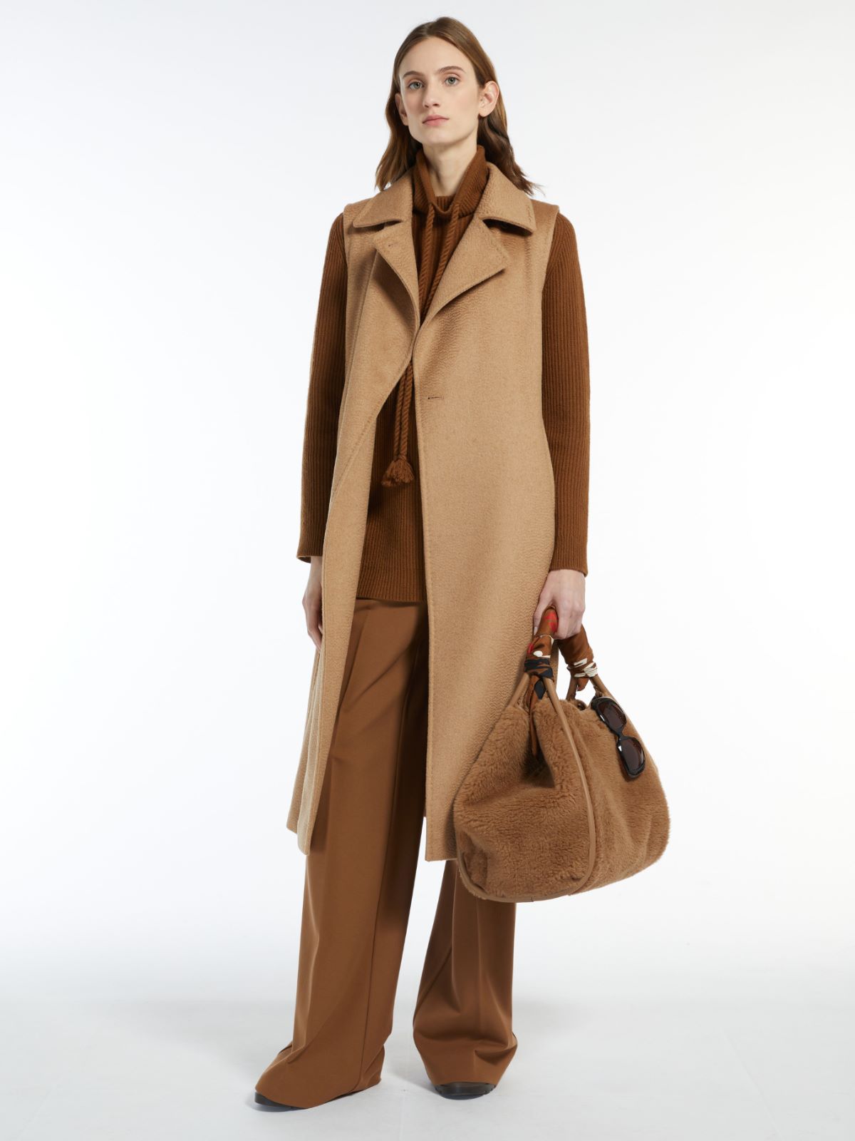 Teddy fabric Medium Marine Bag