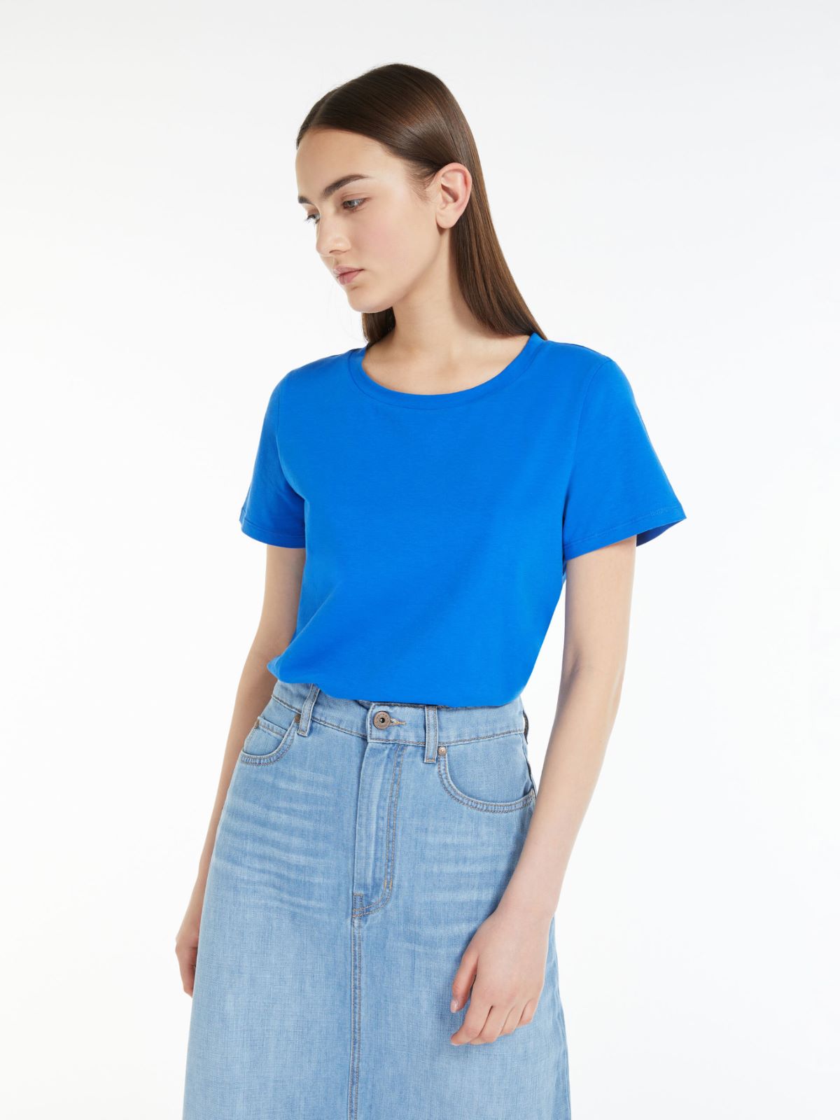 Organic cotton jersey T-shirt