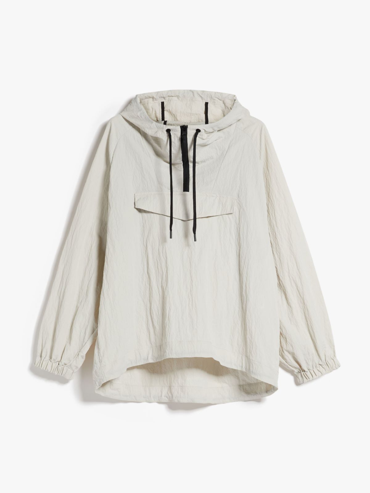 Technical canvas sweatshirt