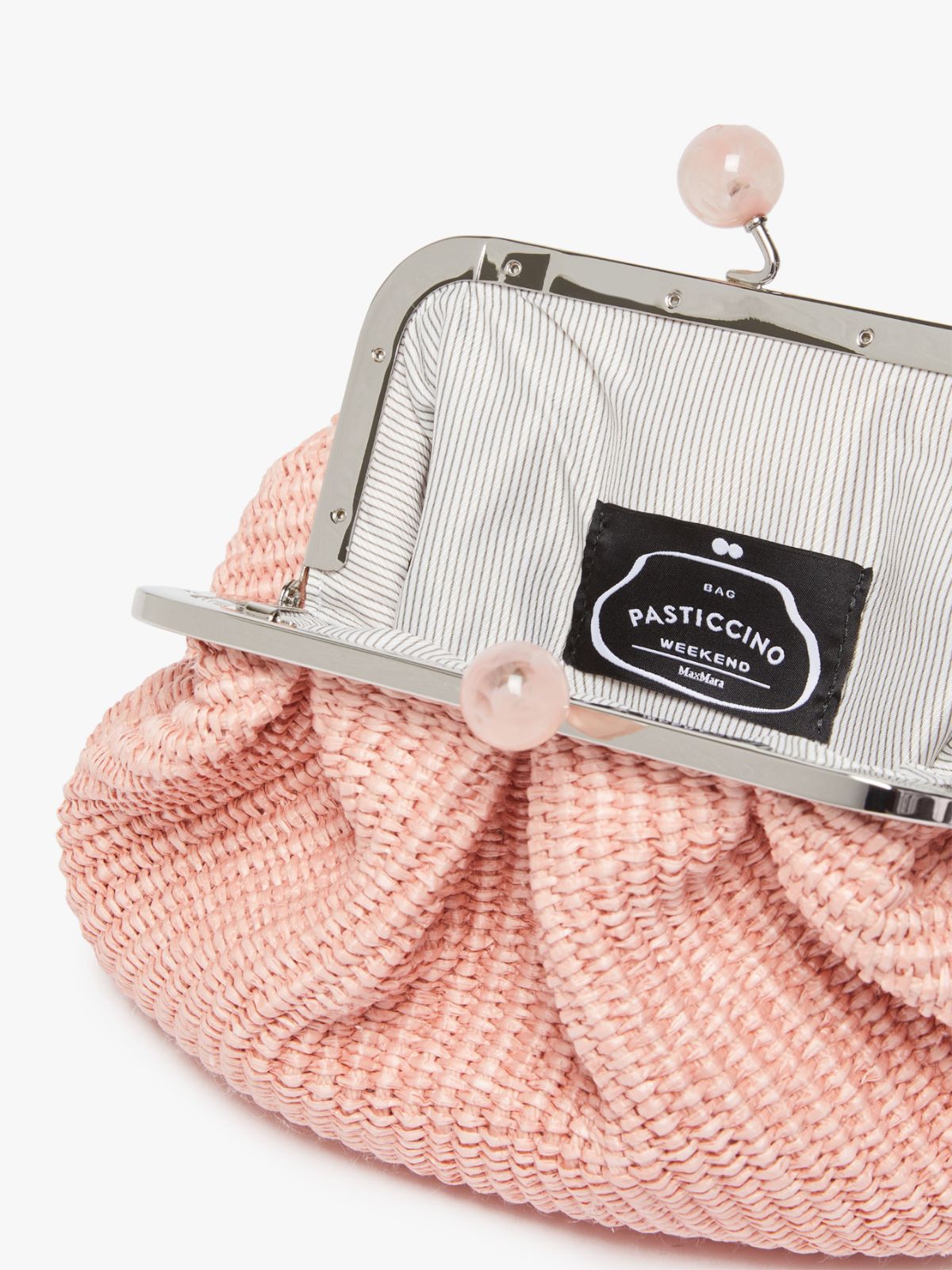 Small raffia-look Pasticcino Bag