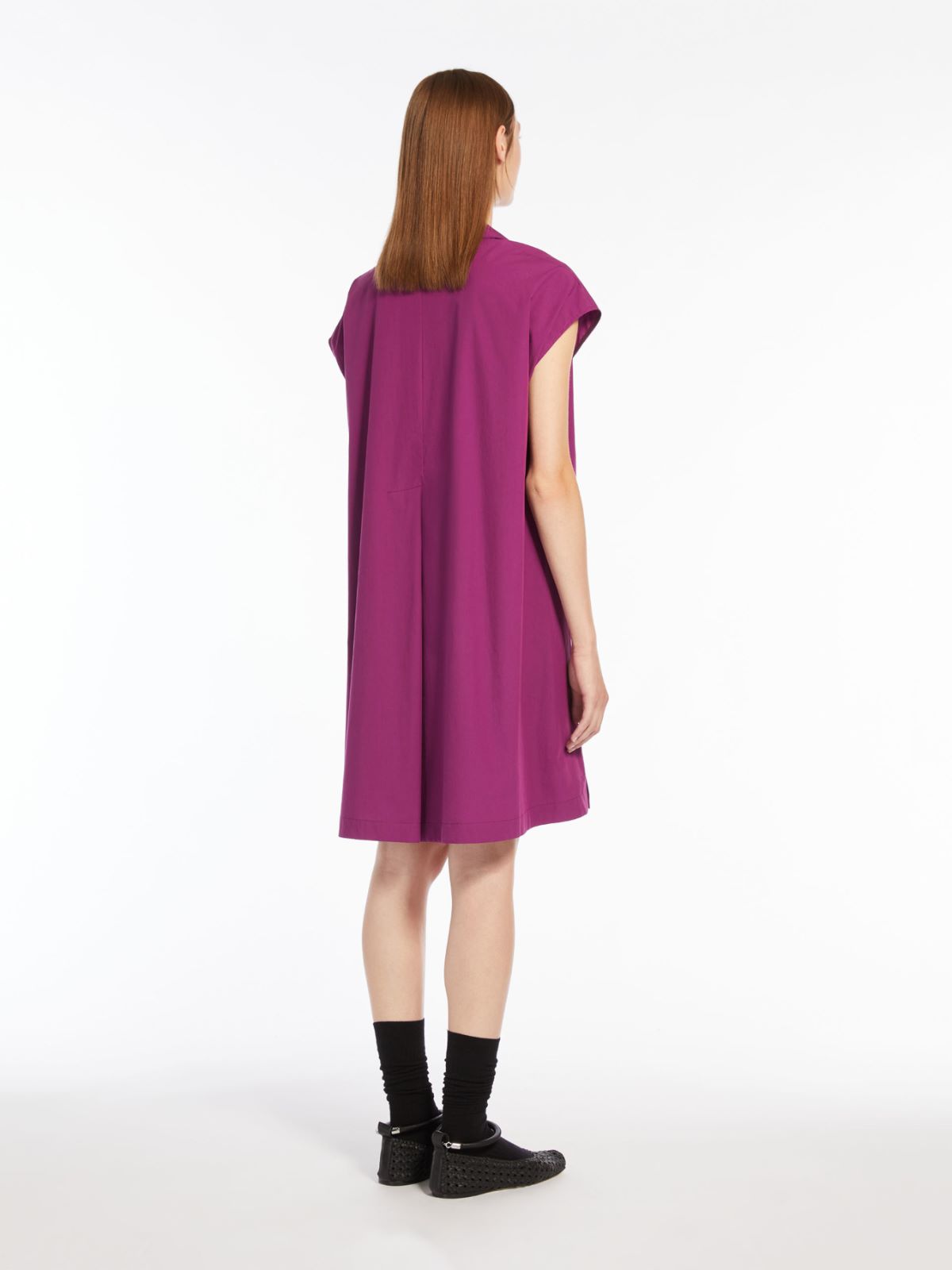 Cotton poplin dress
