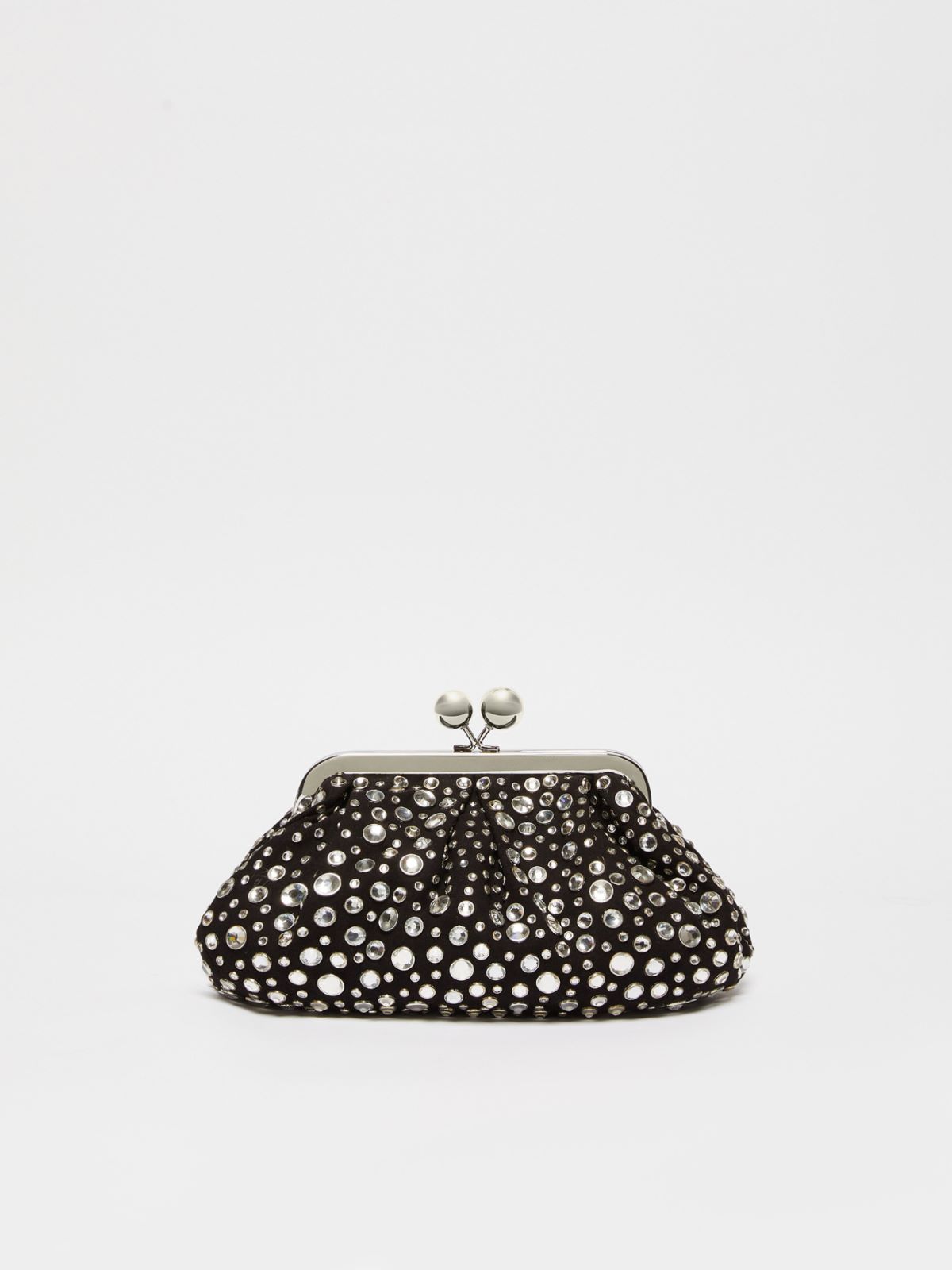 Small crystal leather Pasticcino Bag