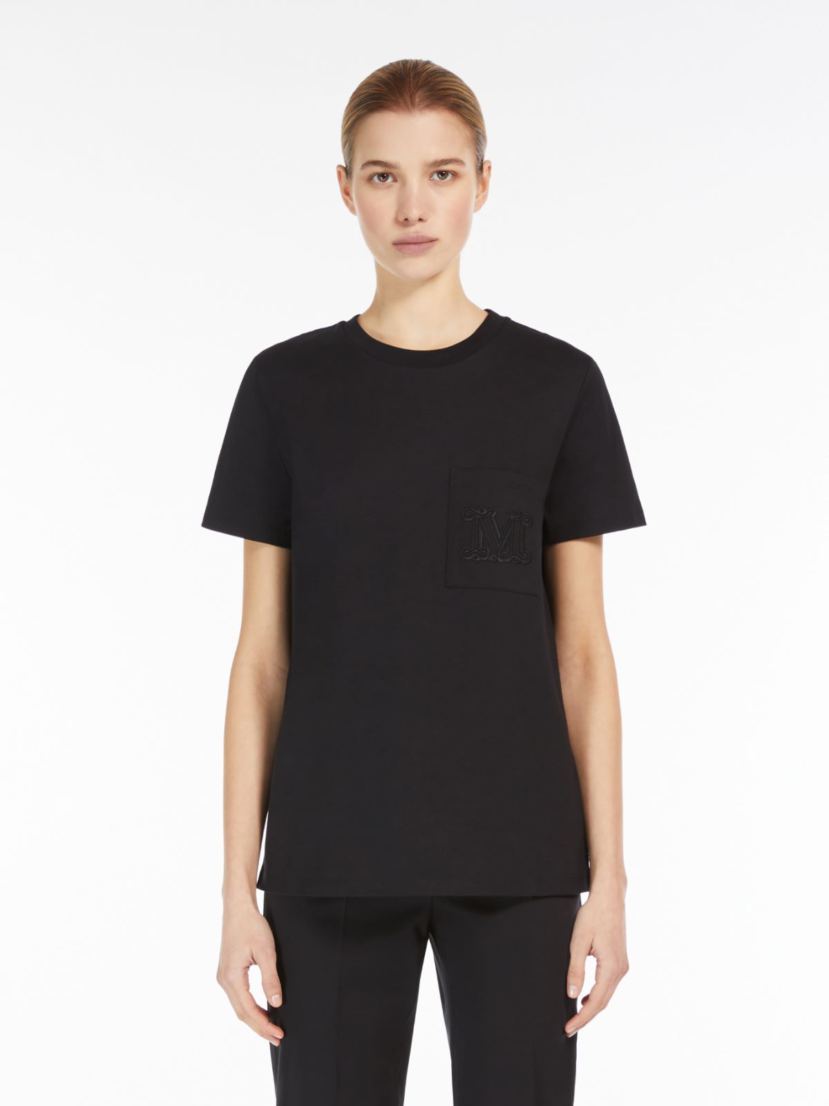 Cotton T-shirt with pocket