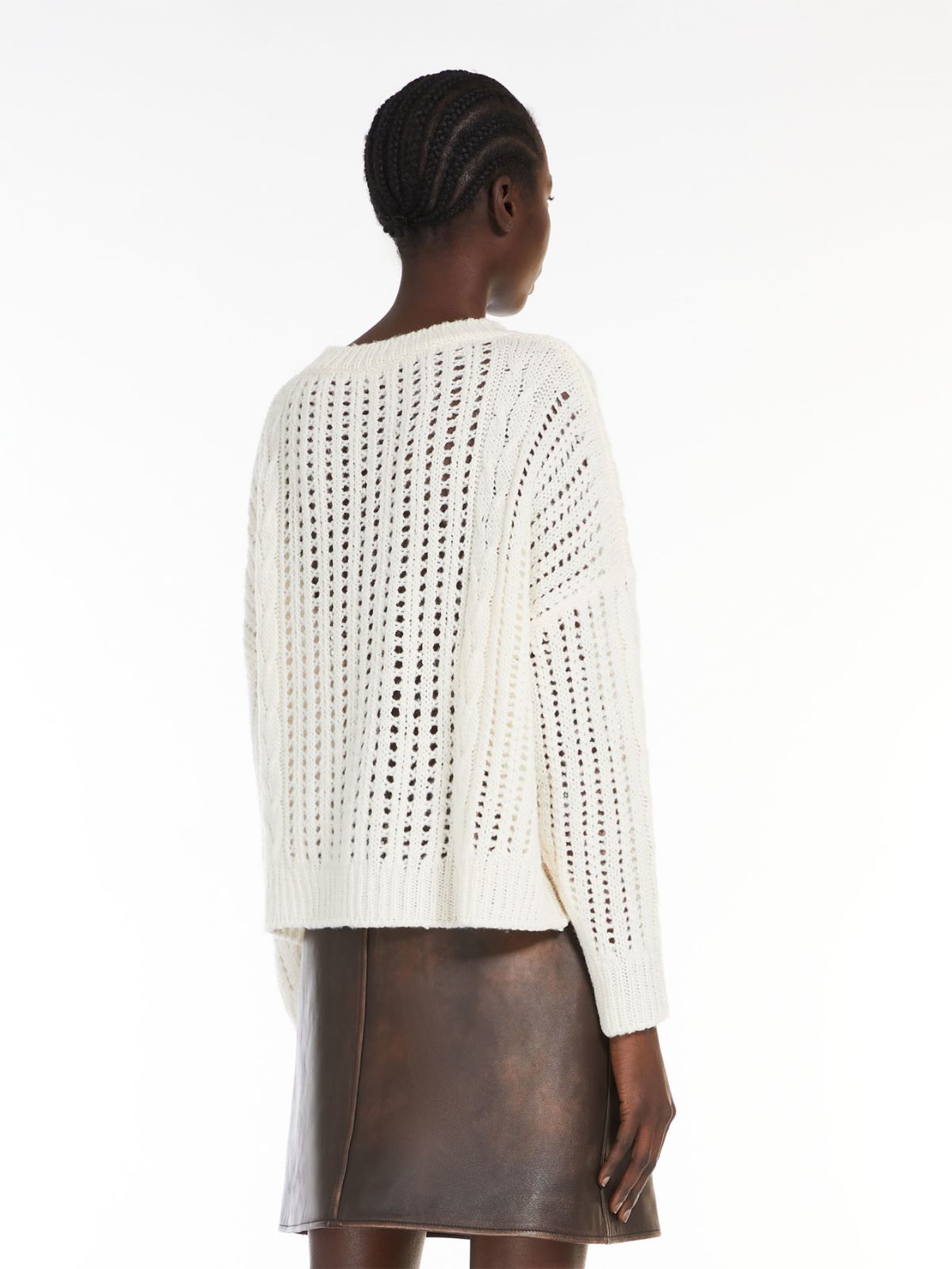 Oversized wool sweater