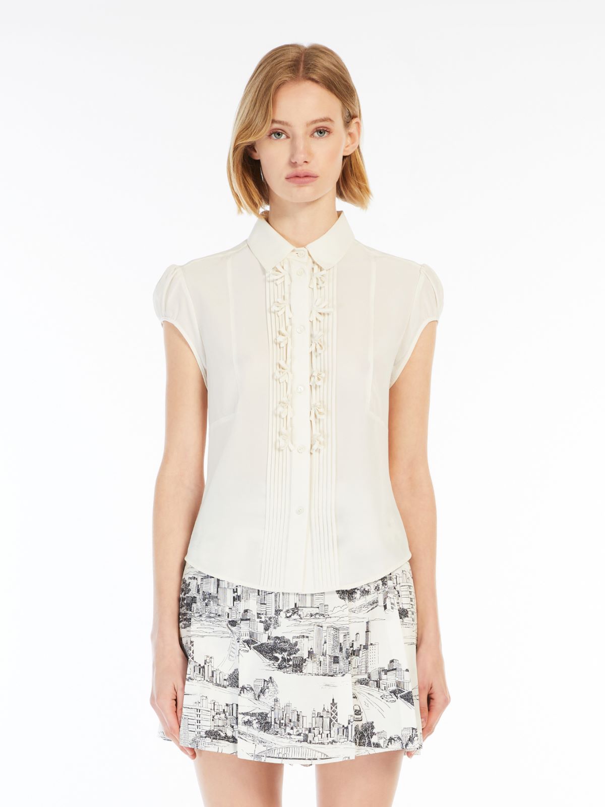 Crêpe de Chine blouse