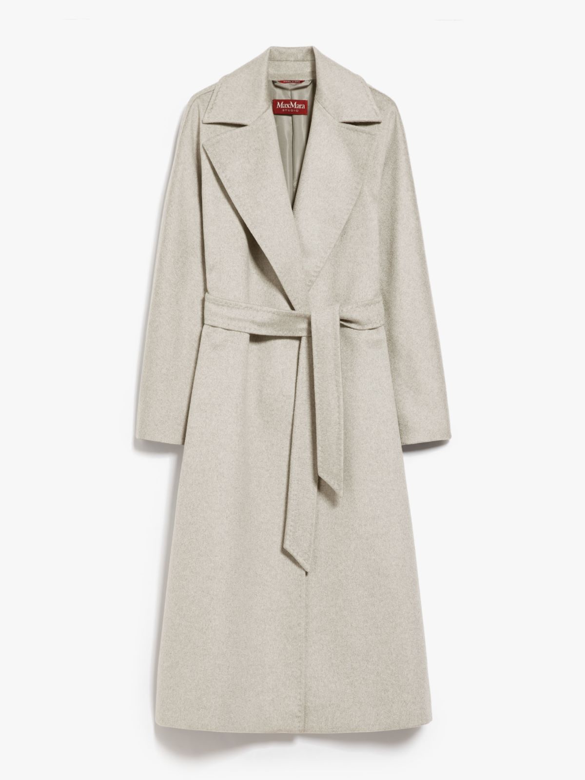 Cashmere robe coat