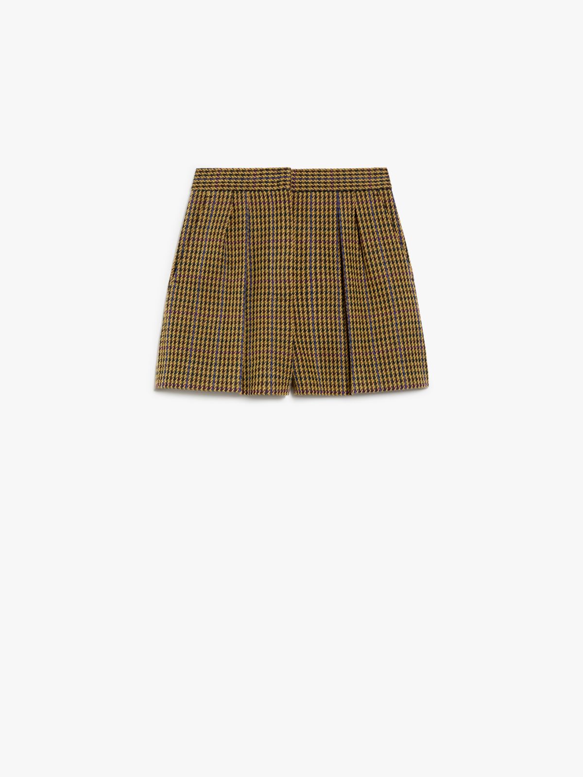 Pied de Poule jersey shorts