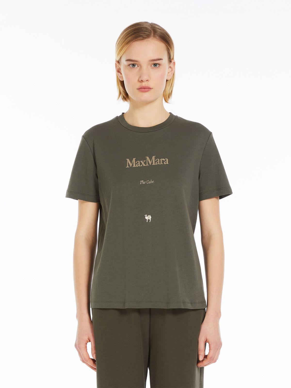 Jersey print T-shirt