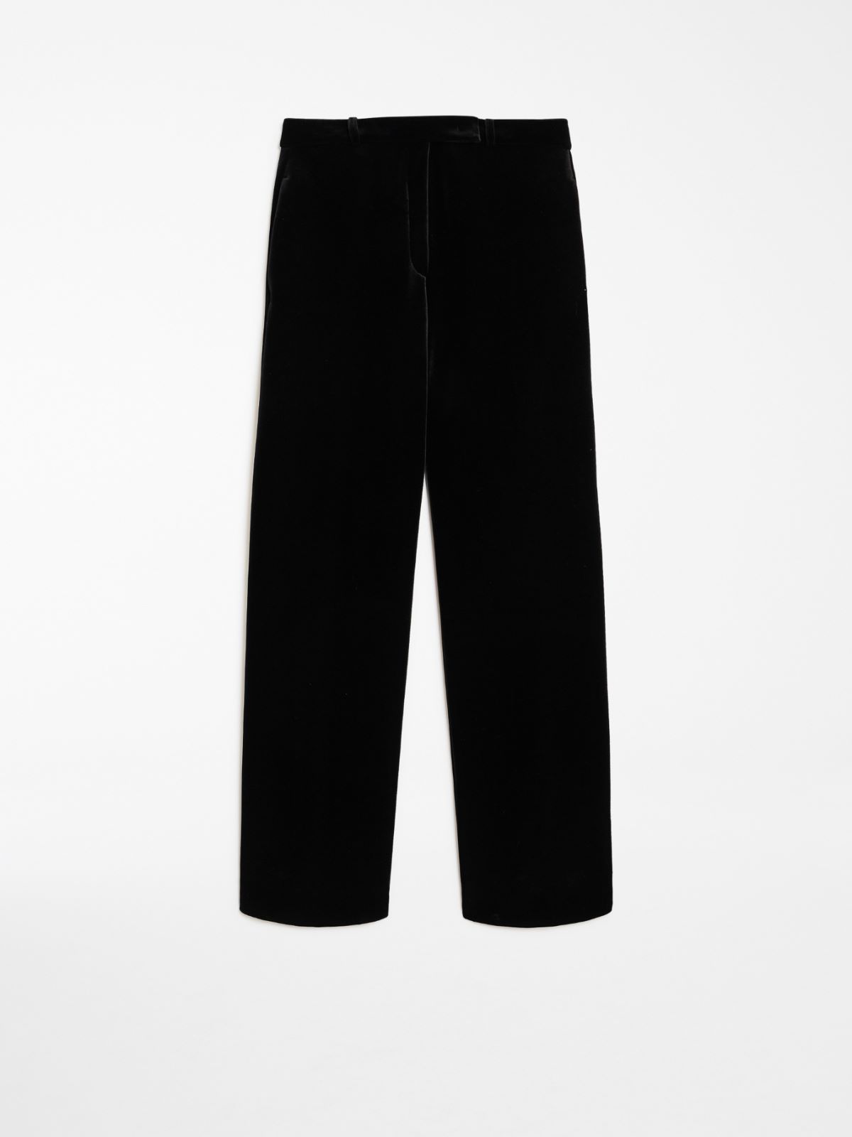 Soft velvet trousers