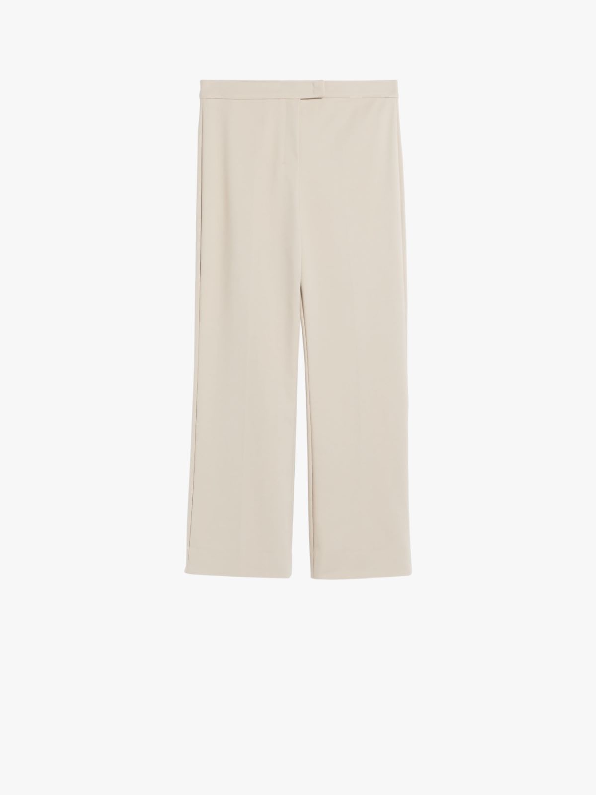 Stretch cotton trousers