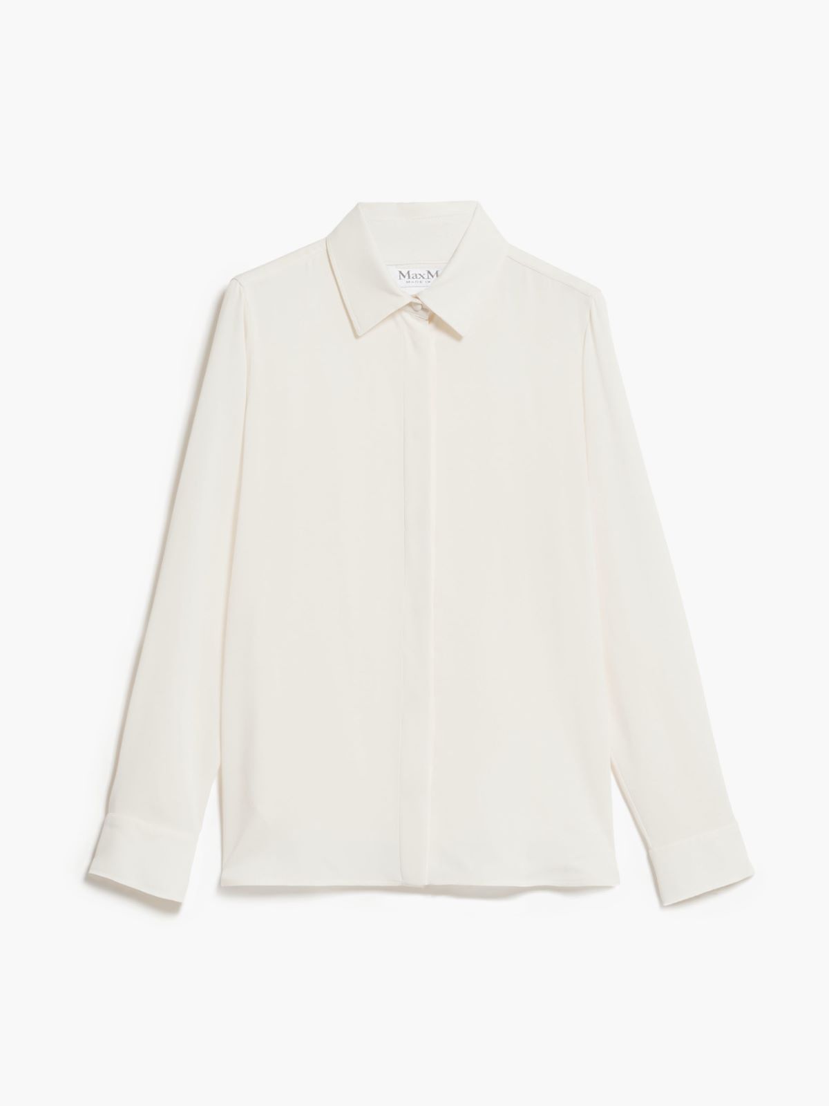 Silk charmeuse shirt