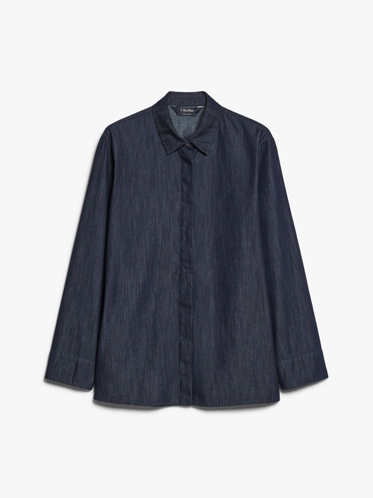 Cotton denim shirt