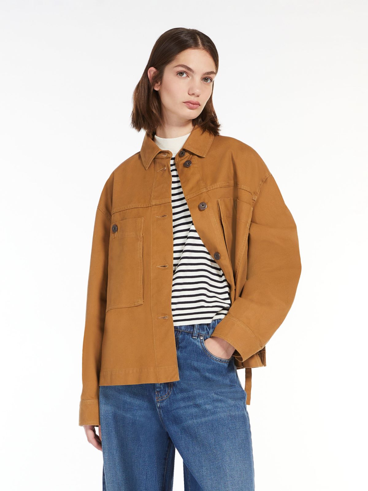 Canvas workwear jacket