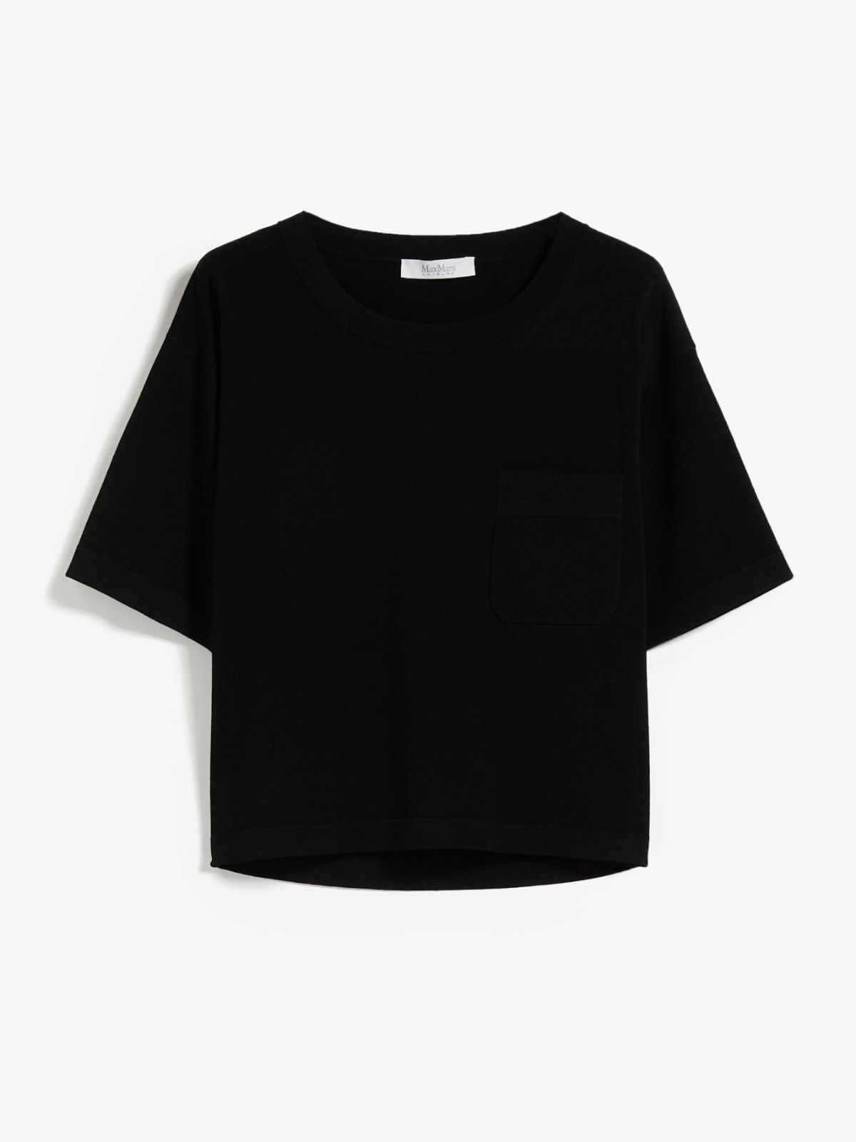 Viscose yarn boxy sweater