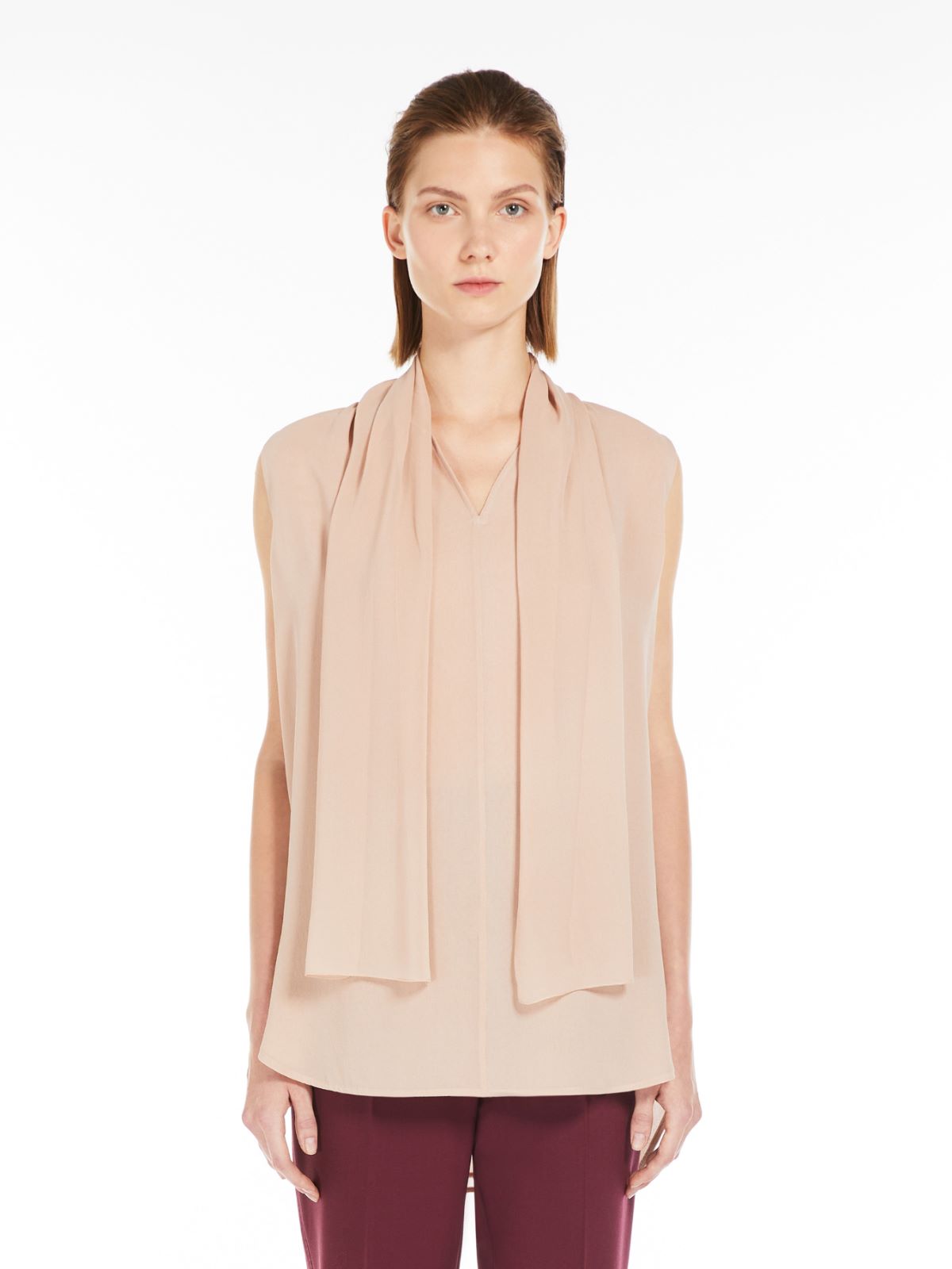 Silk georgette blouse