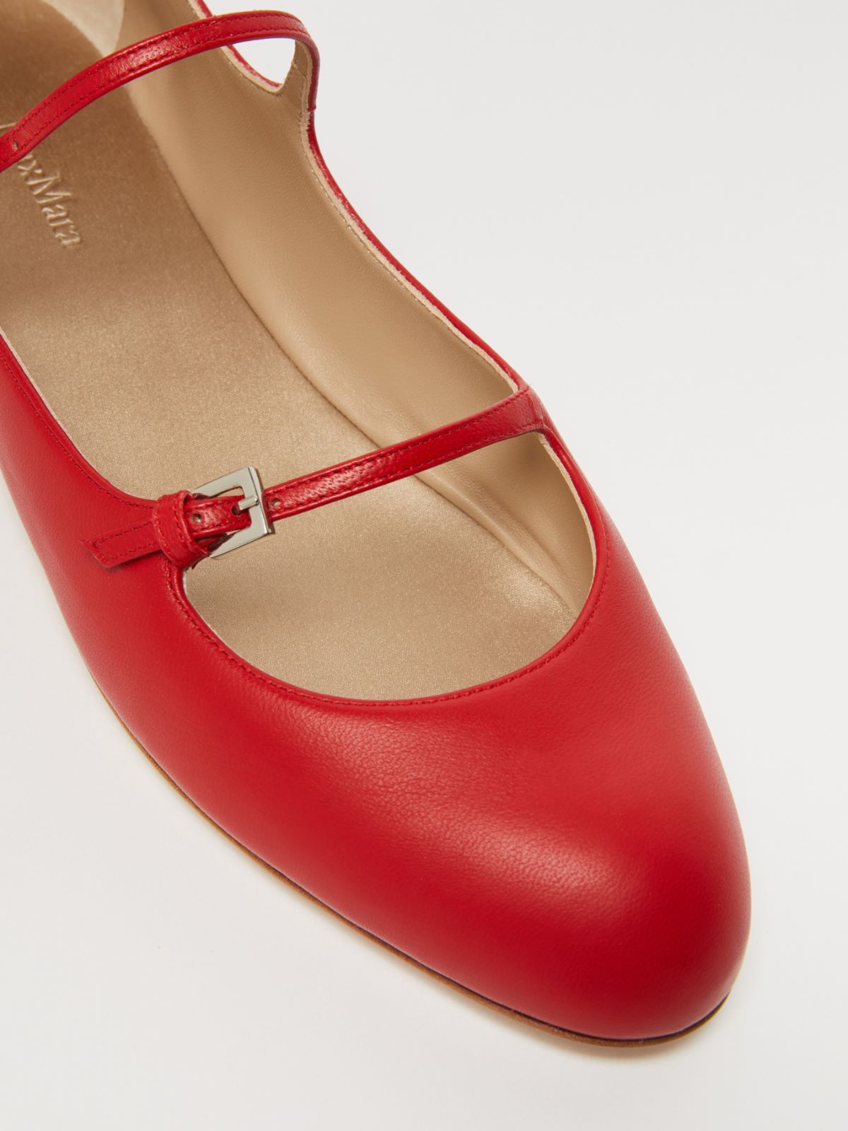 Nappa leather ballet flats