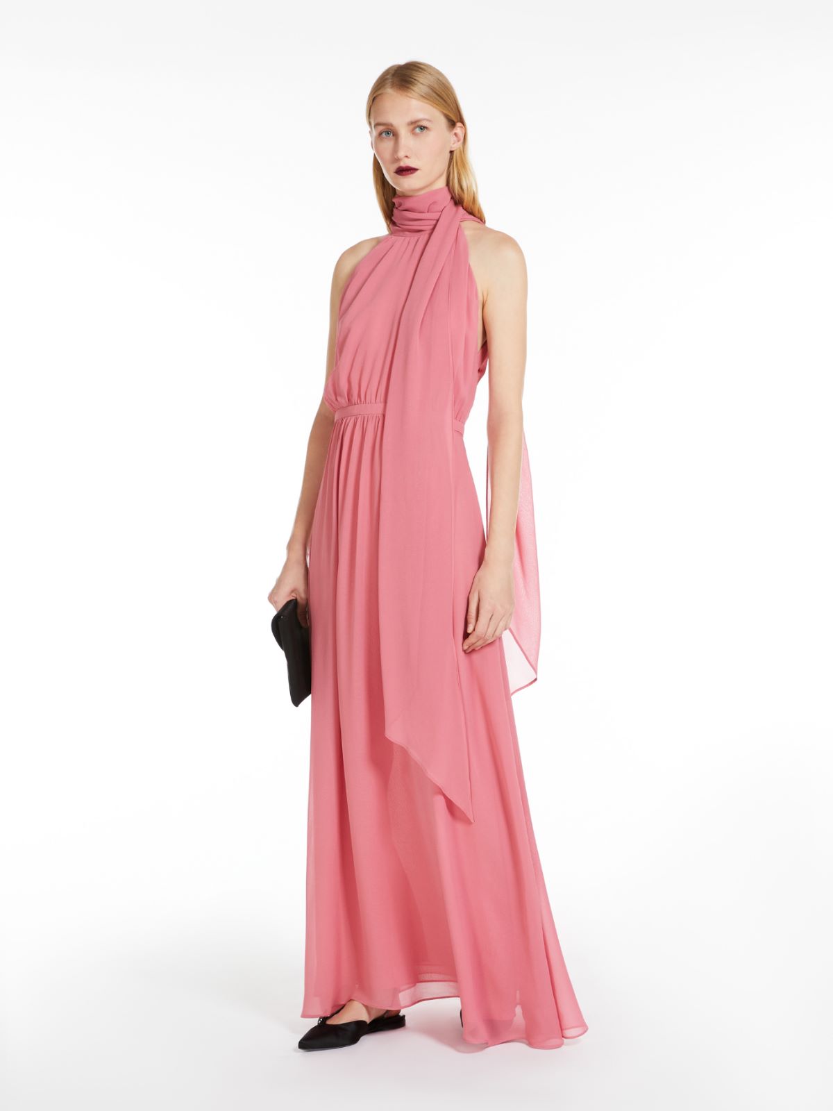 Silk georgette dress