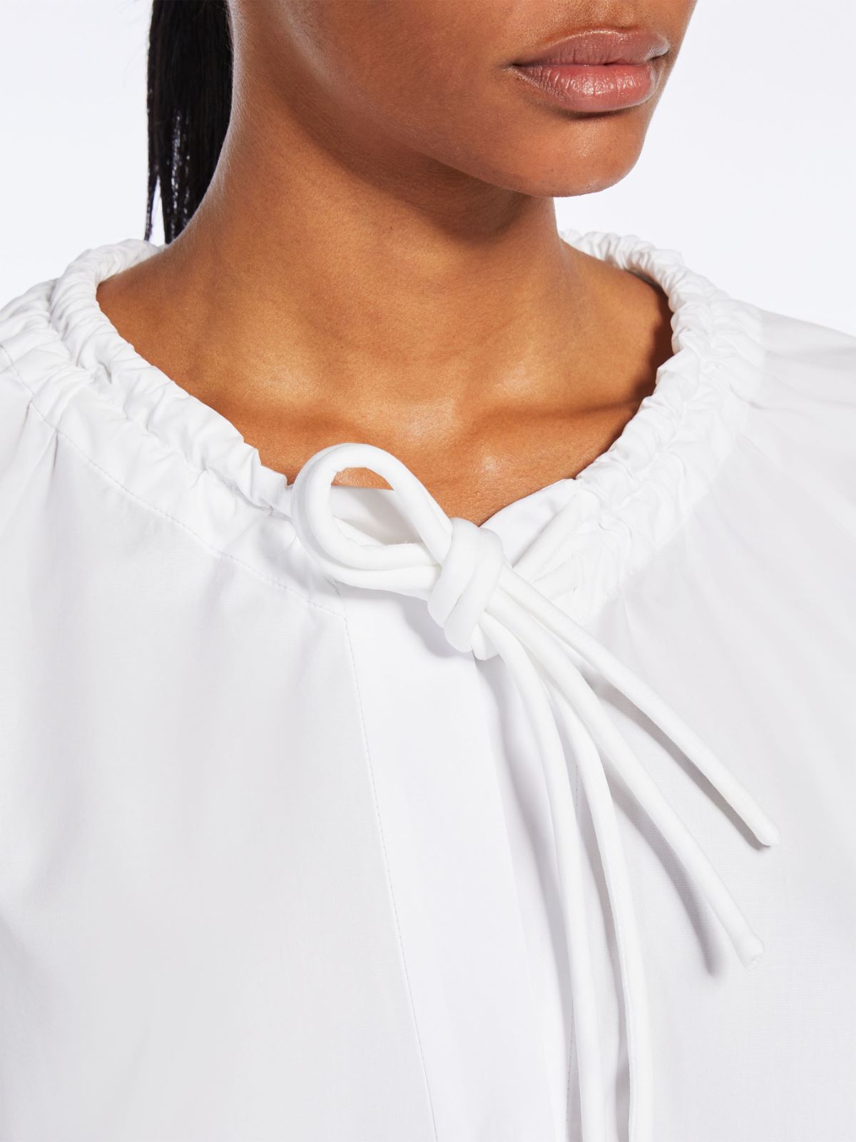 Oversize poplin shirt