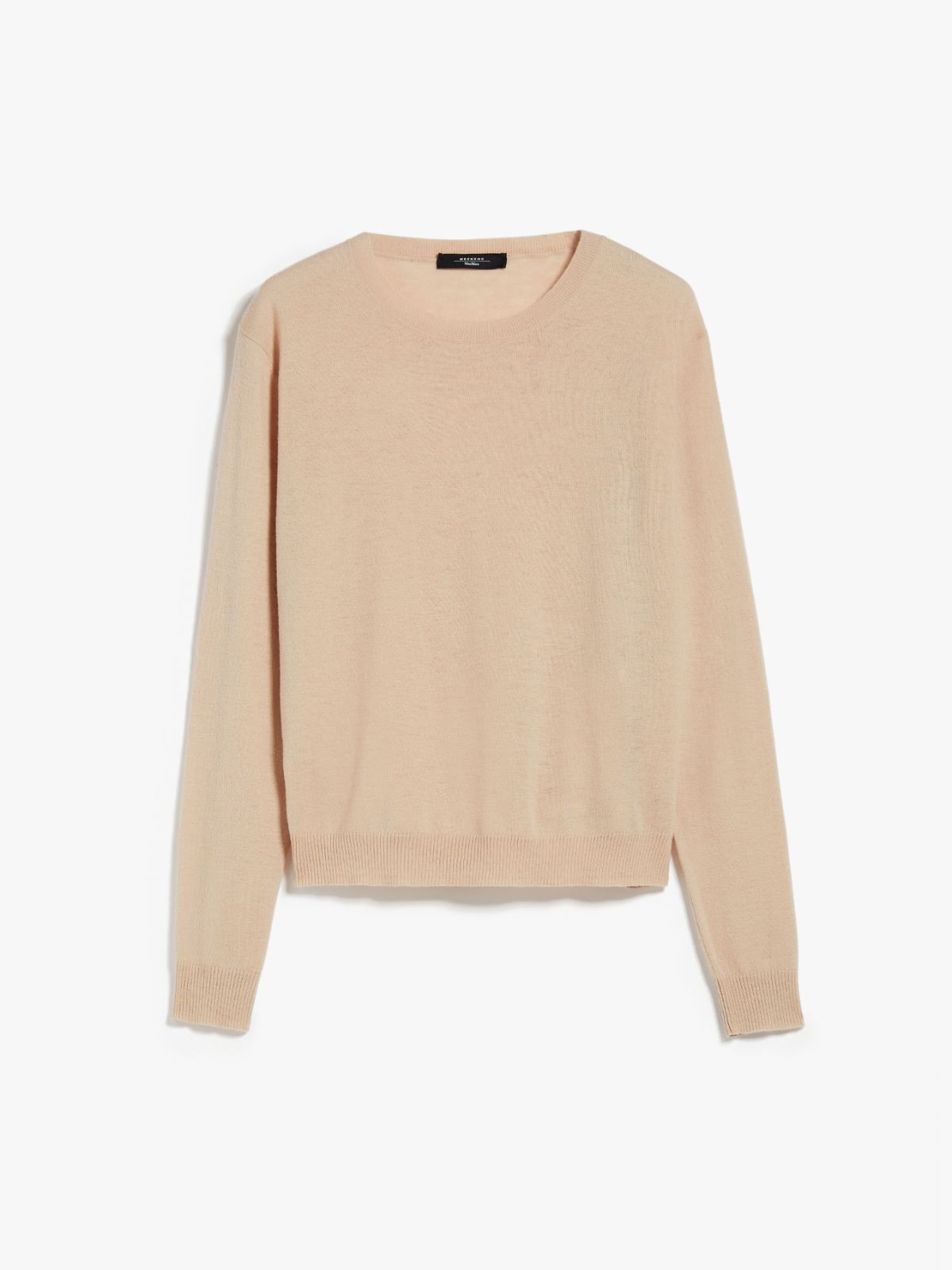 Wool and cashmere crew-neck sweater