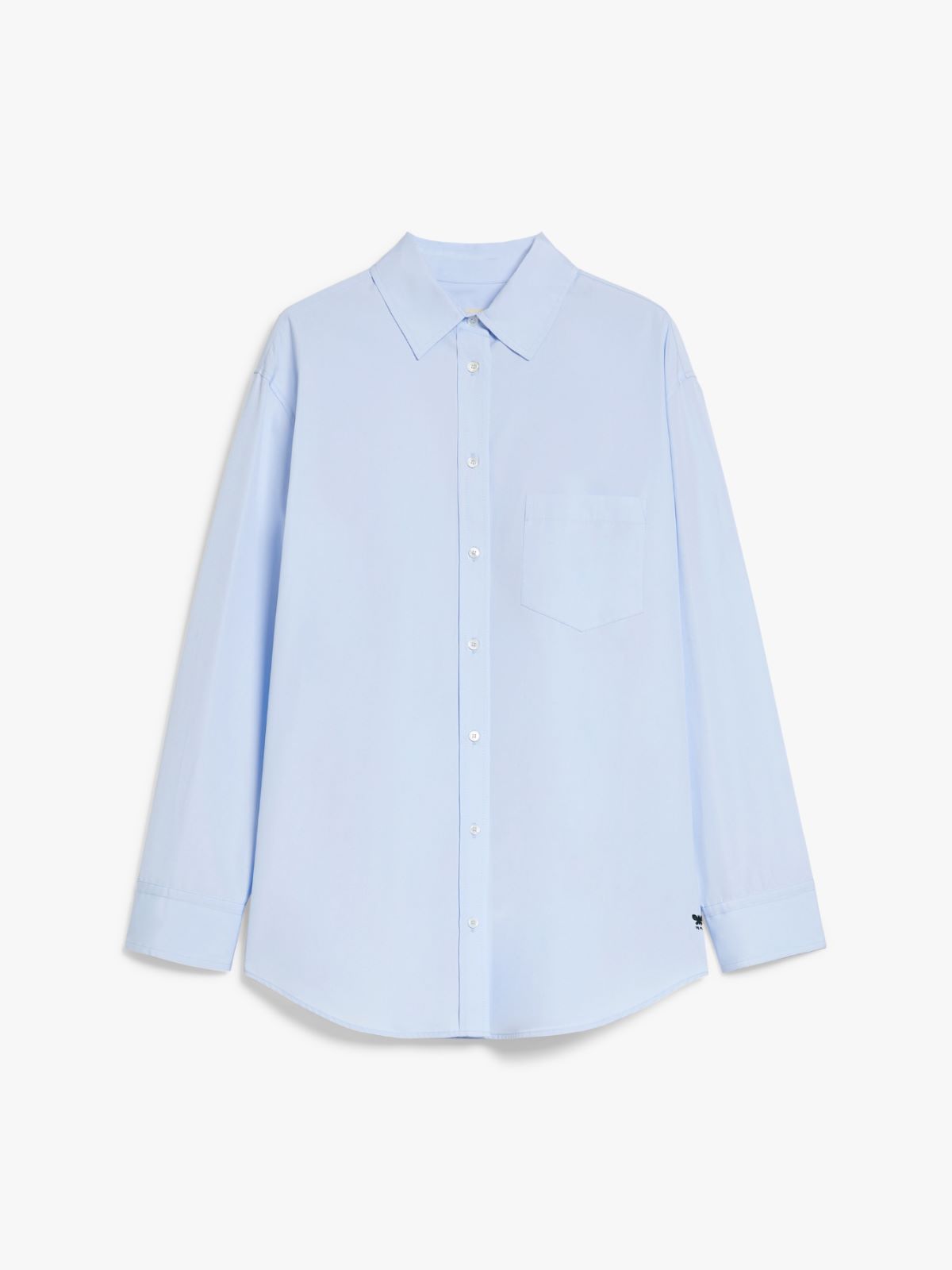 Cotton poplin shirt