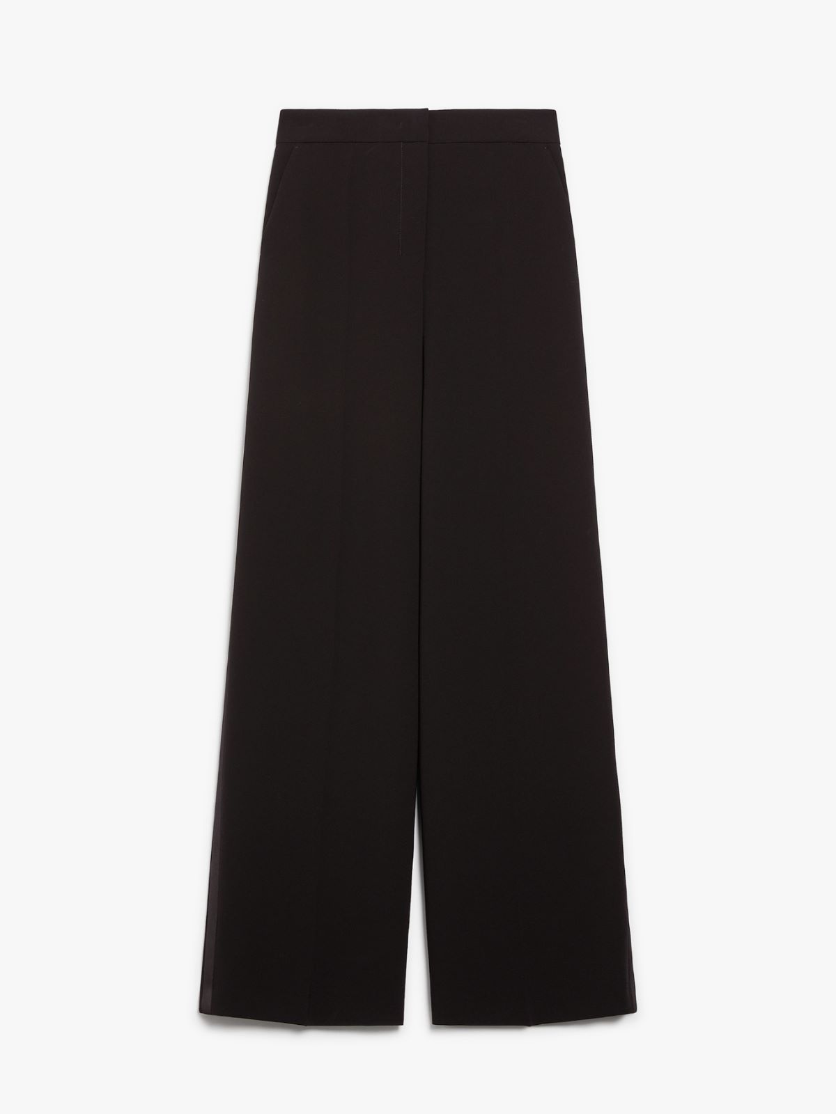Straight cady trousers