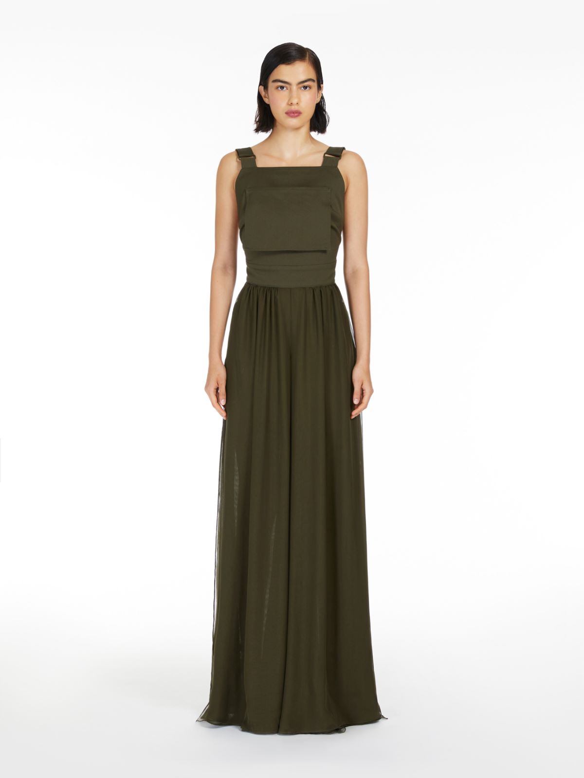 Cotton gabardine boiler suit