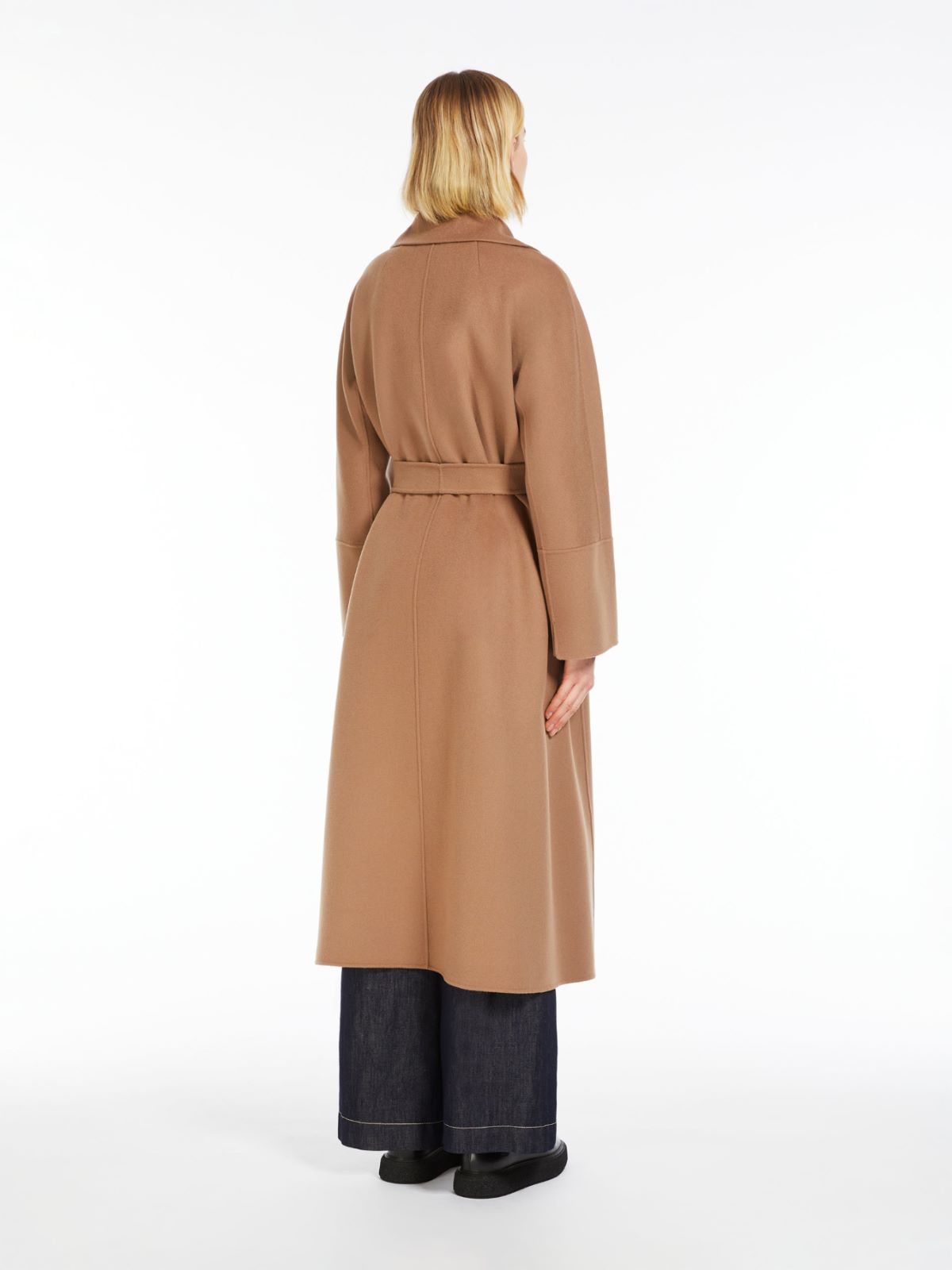 Wool robe coat