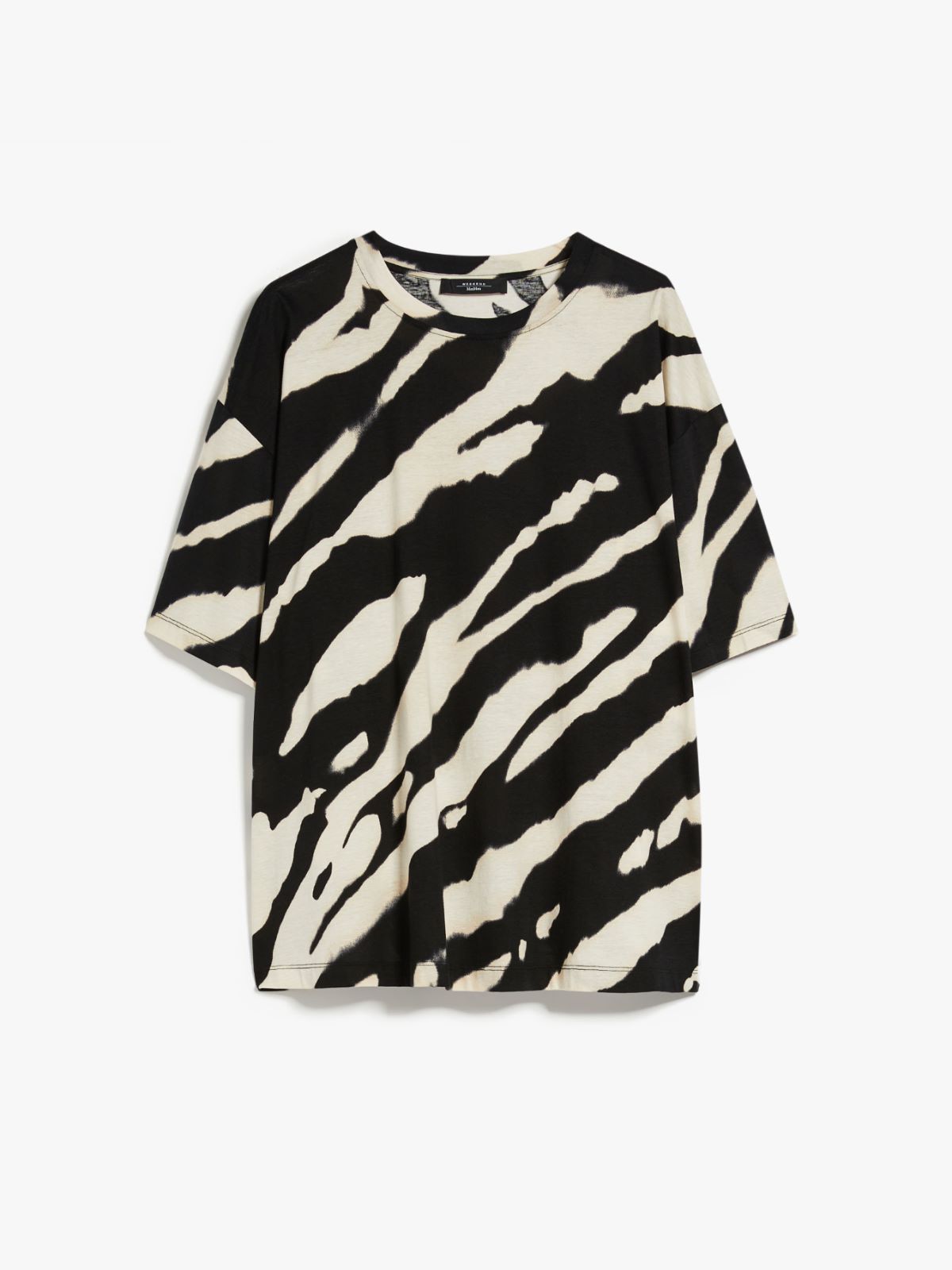 Printed cotton T-shirt