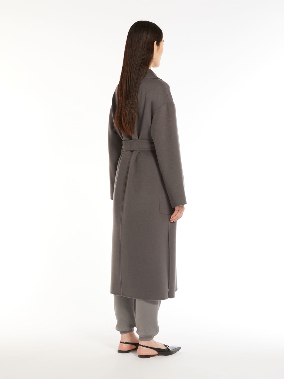 Wool robe coat