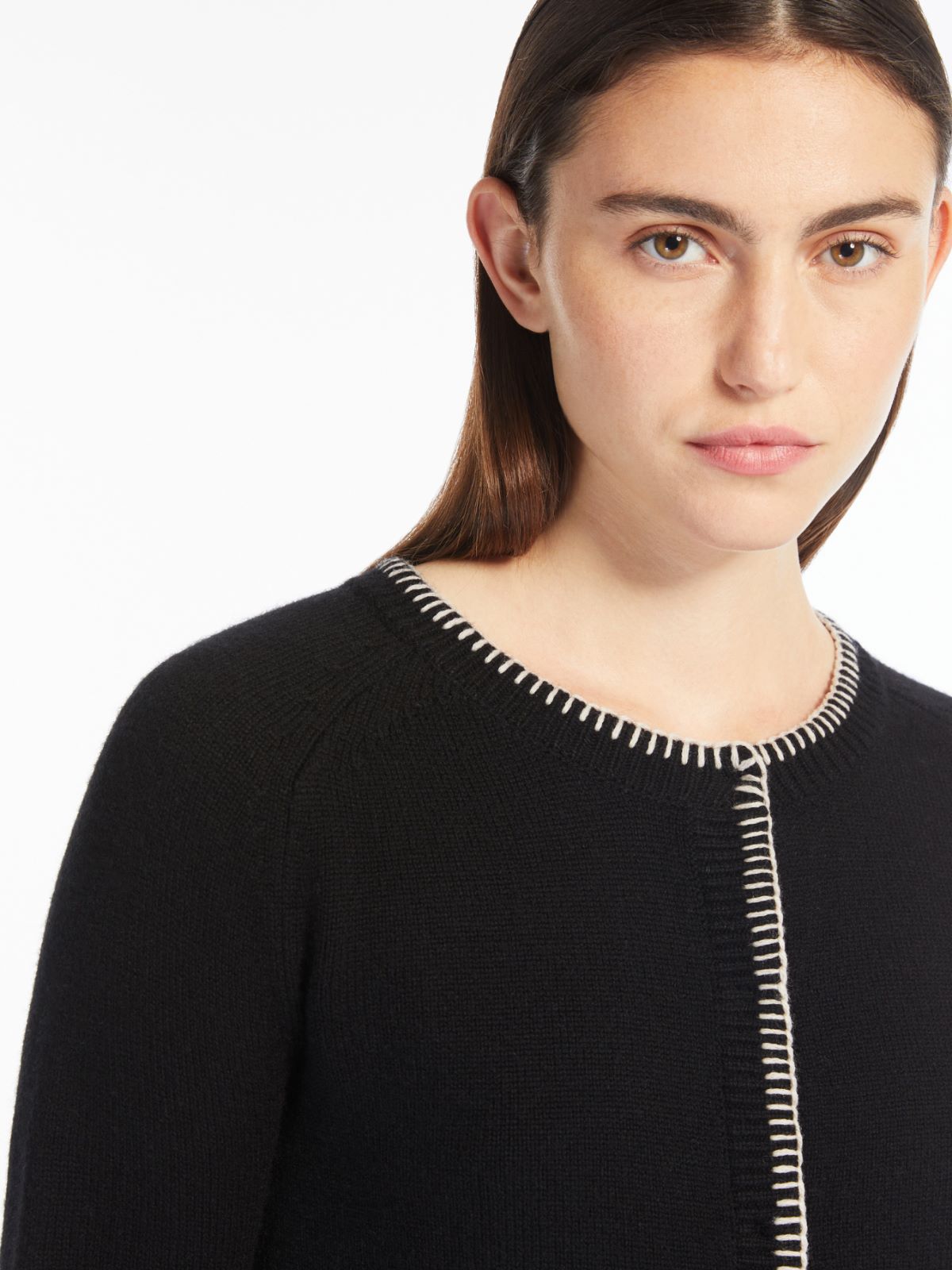 Wool and cashmere cardigan