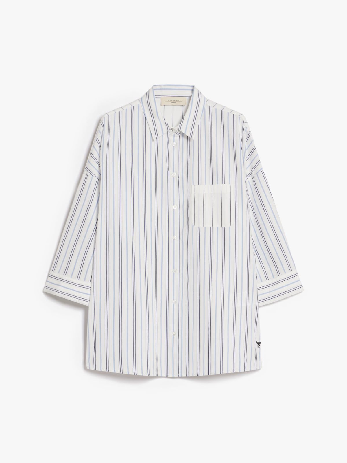 Cotton poplin shirt
